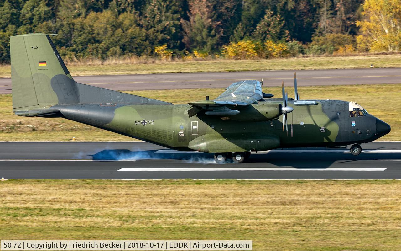 50 72, Transall C-160D C/N D109, touchdown RW09