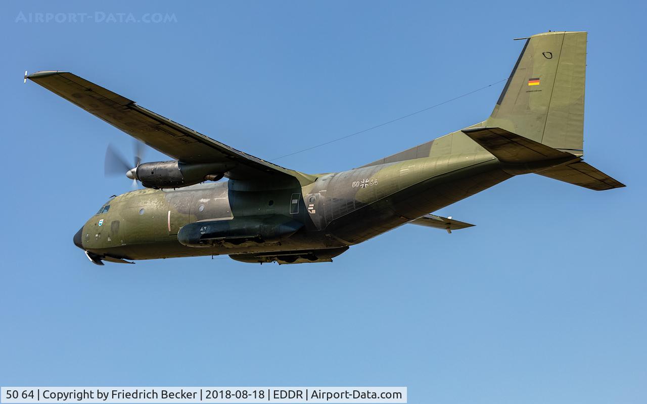50 64, Transall C-160D C/N D101, departure via RW27