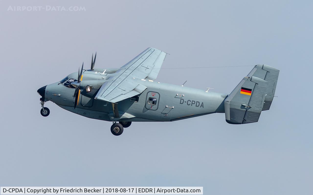 D-CPDA, PZL-Mielec M-28 Skytruck C/N AJE003045, departure via RW27