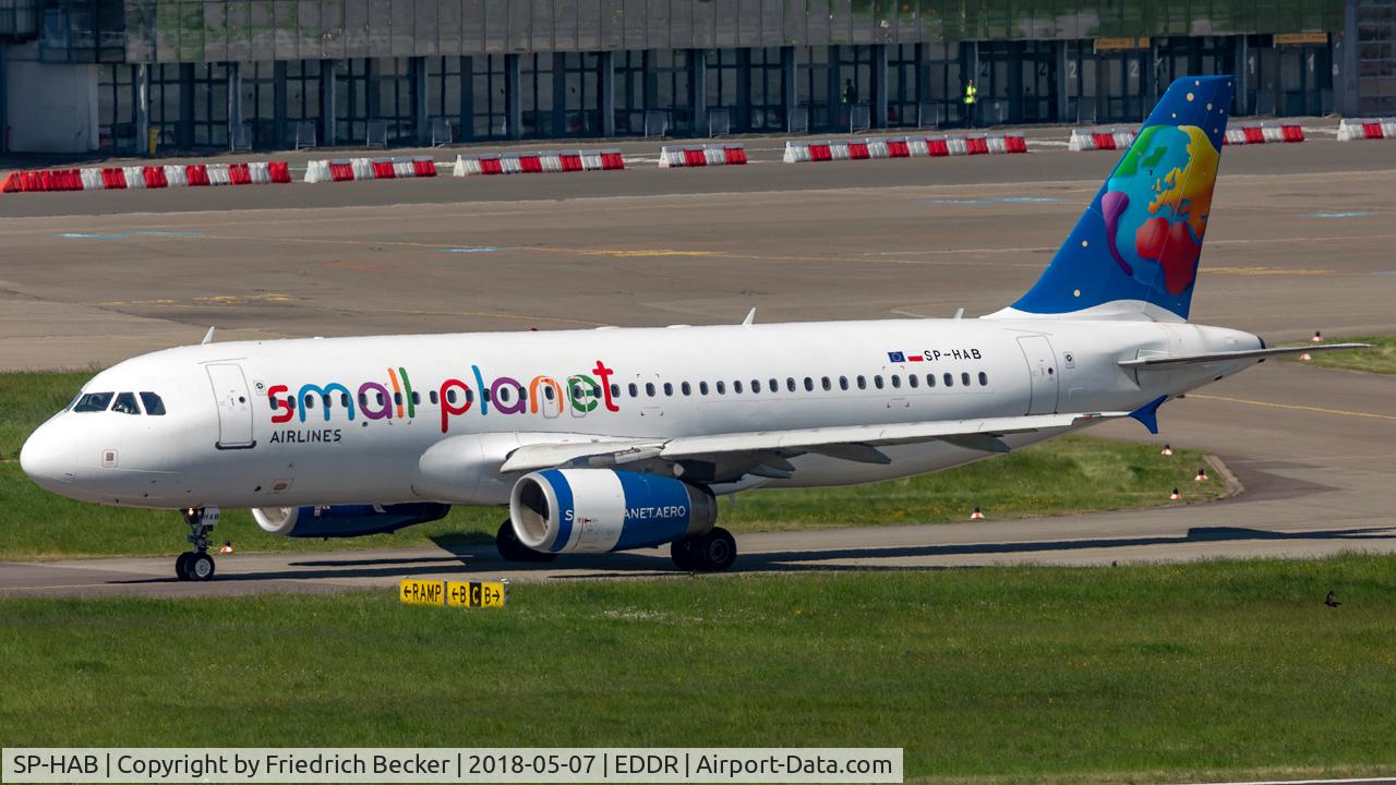 SP-HAB, 2001 Airbus A320-232 C/N 1411, taxying to the active