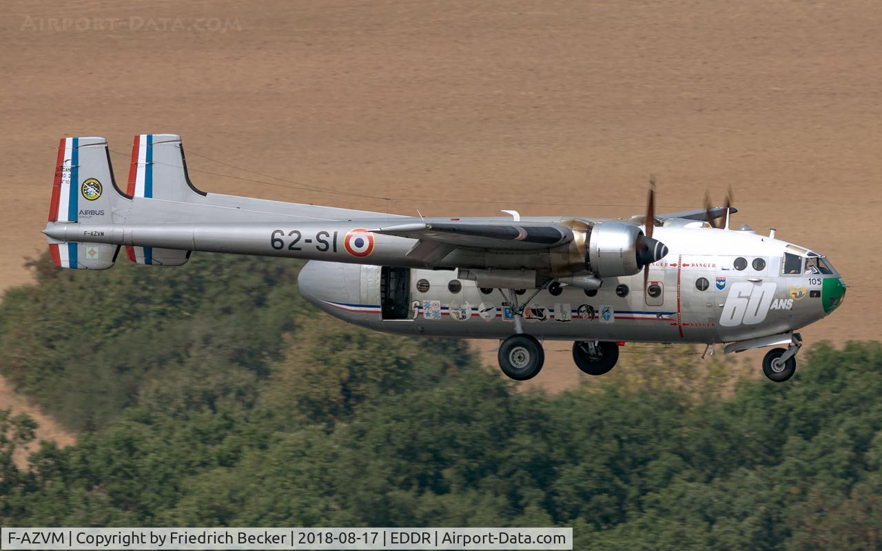 F-AZVM, 1956 Nord N-2501F Noratlas C/N 105, on final RW09