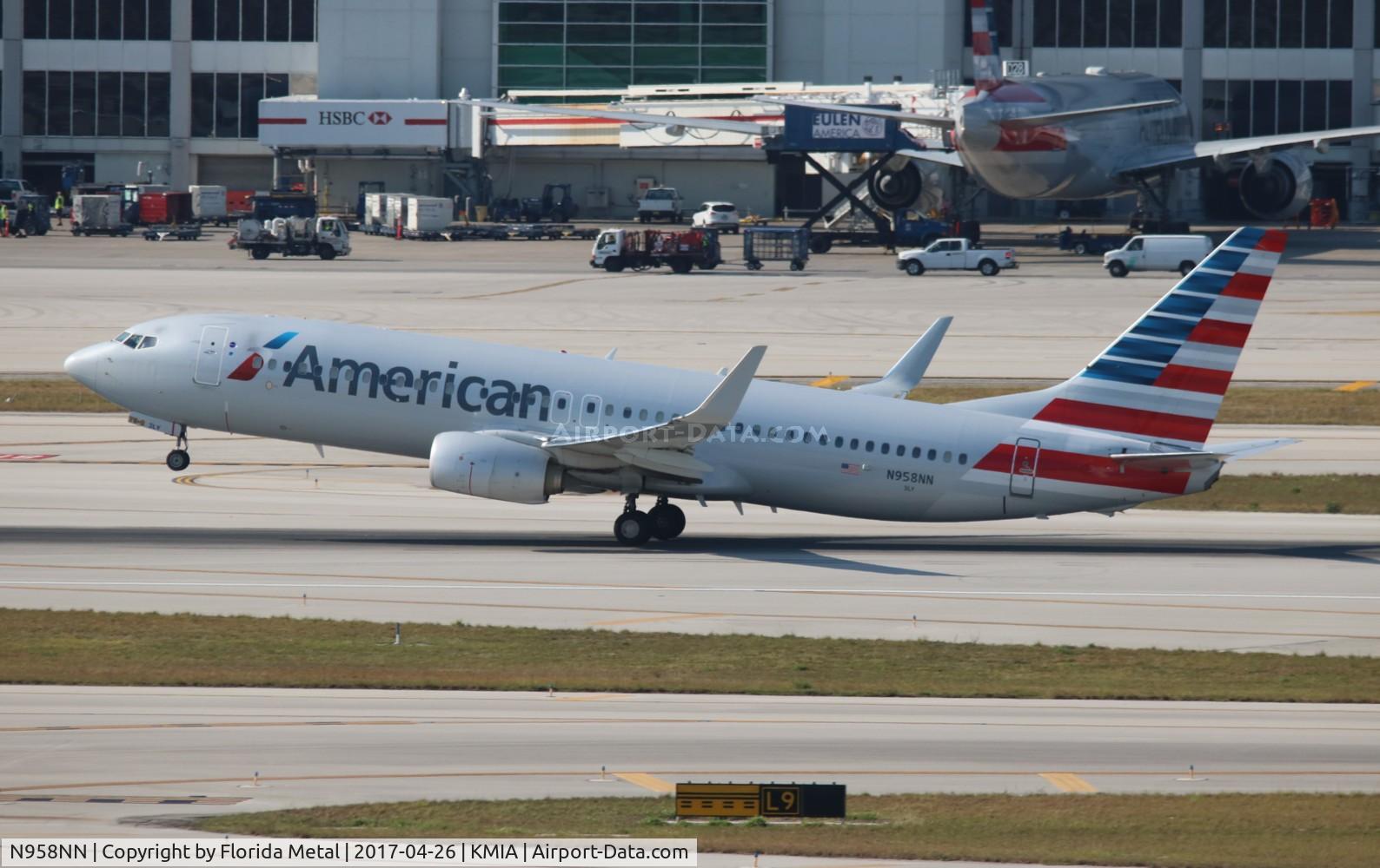 N958NN, 2014 Boeing 737-823 C/N 31203, American