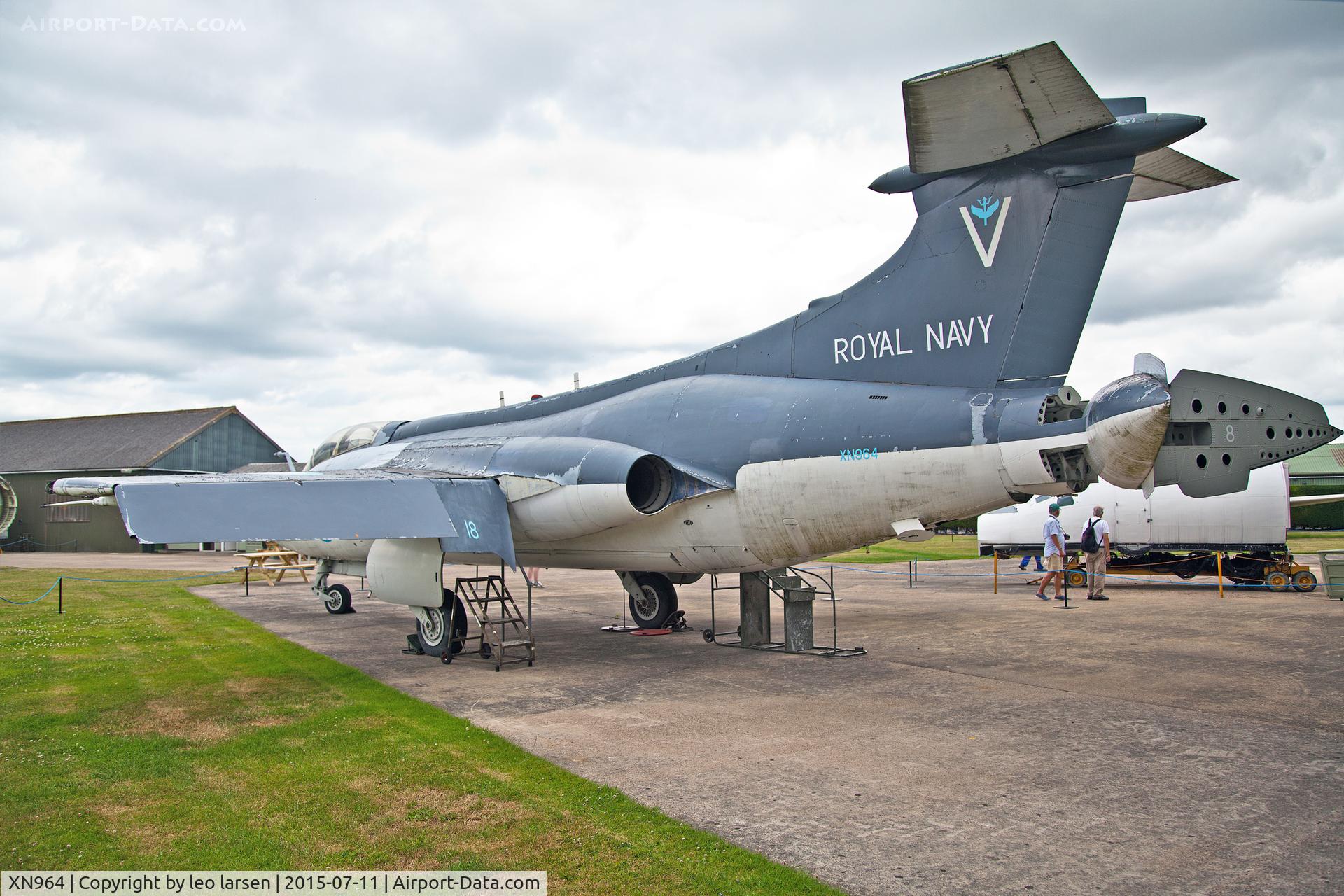 XN964, 1963 Blackburn Buccaneer S.1 C/N B3-19-62, Newark Air Museum 11.7.2015