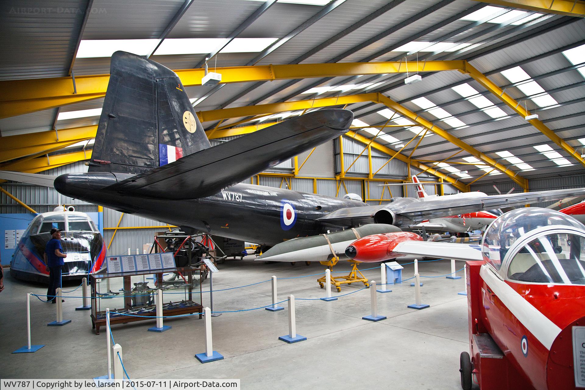 WV787, 1952 English Electric Canberra B(1)8 C/N EEP71644, Newark Air Museum 11.7.2015