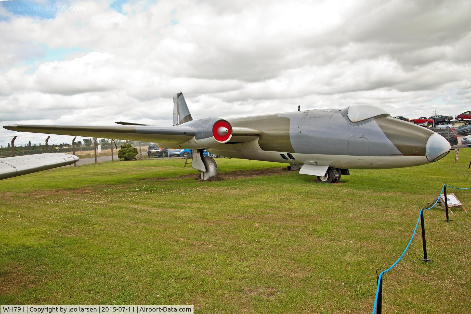 WH791, 1954 English Electric Canberra PR.7 C/N Not found WH791, Newark Air Museum 11.7.2015