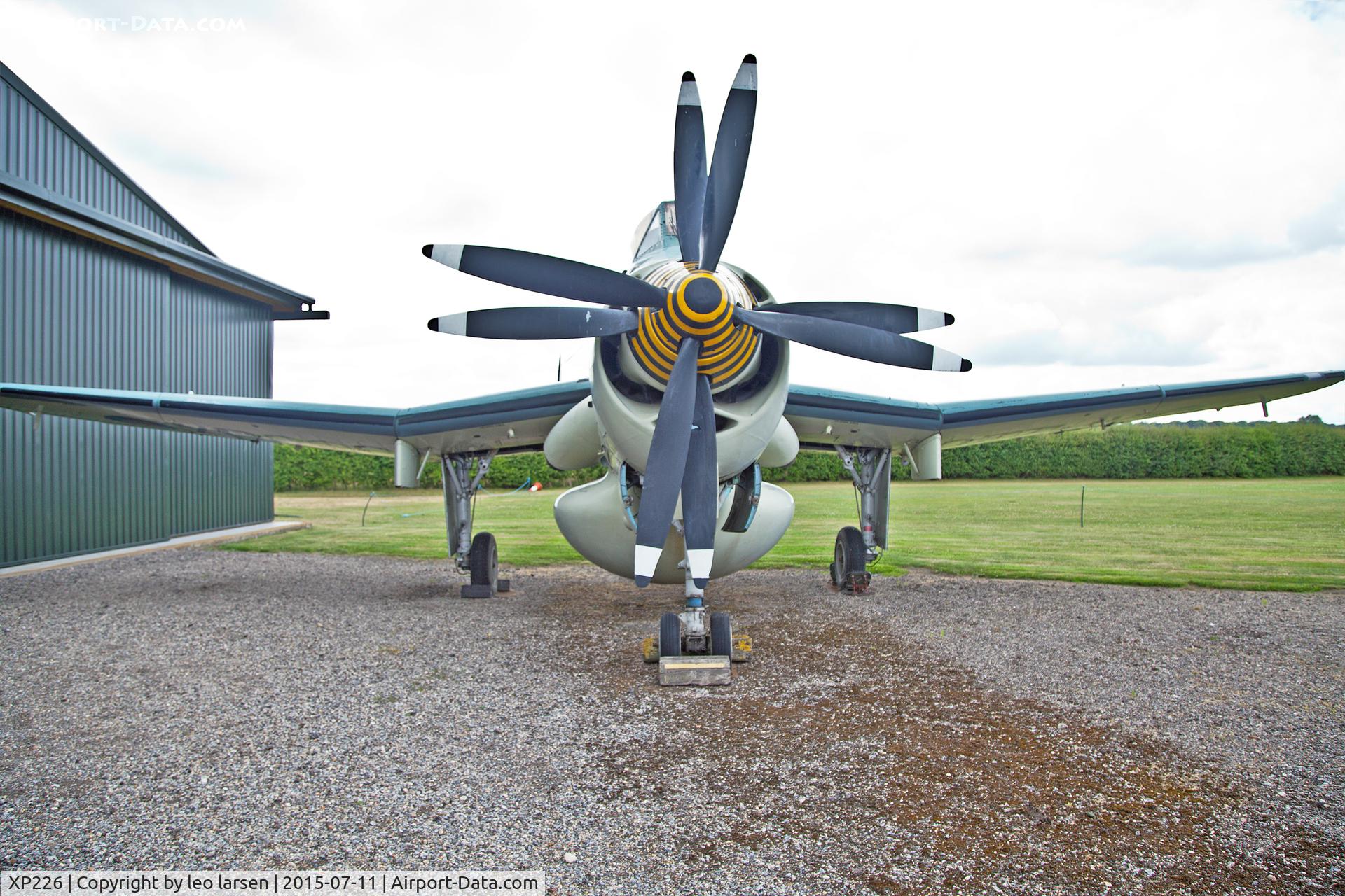 XP226, 1962 Fairey Gannet AEW.3 C/N F9468, Newark Air Museum 11.7.2015
