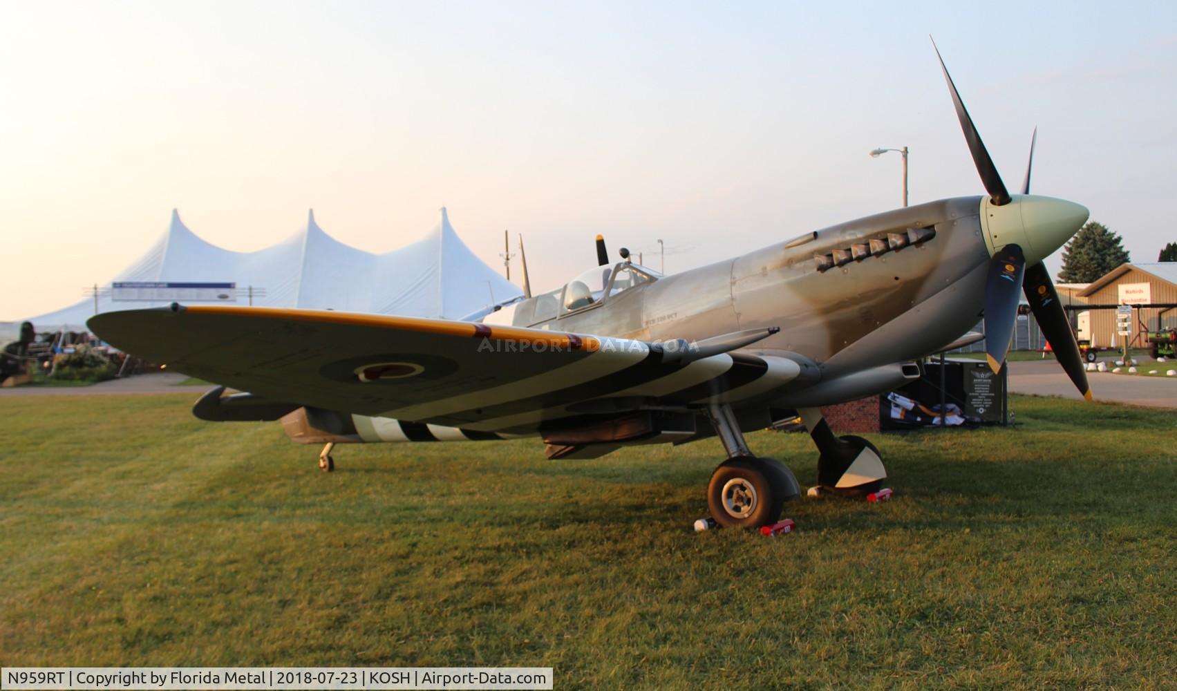 N959RT, 1944 Supermarine 361 Spitfire IXc C/N CBAF.8125, Spitfire