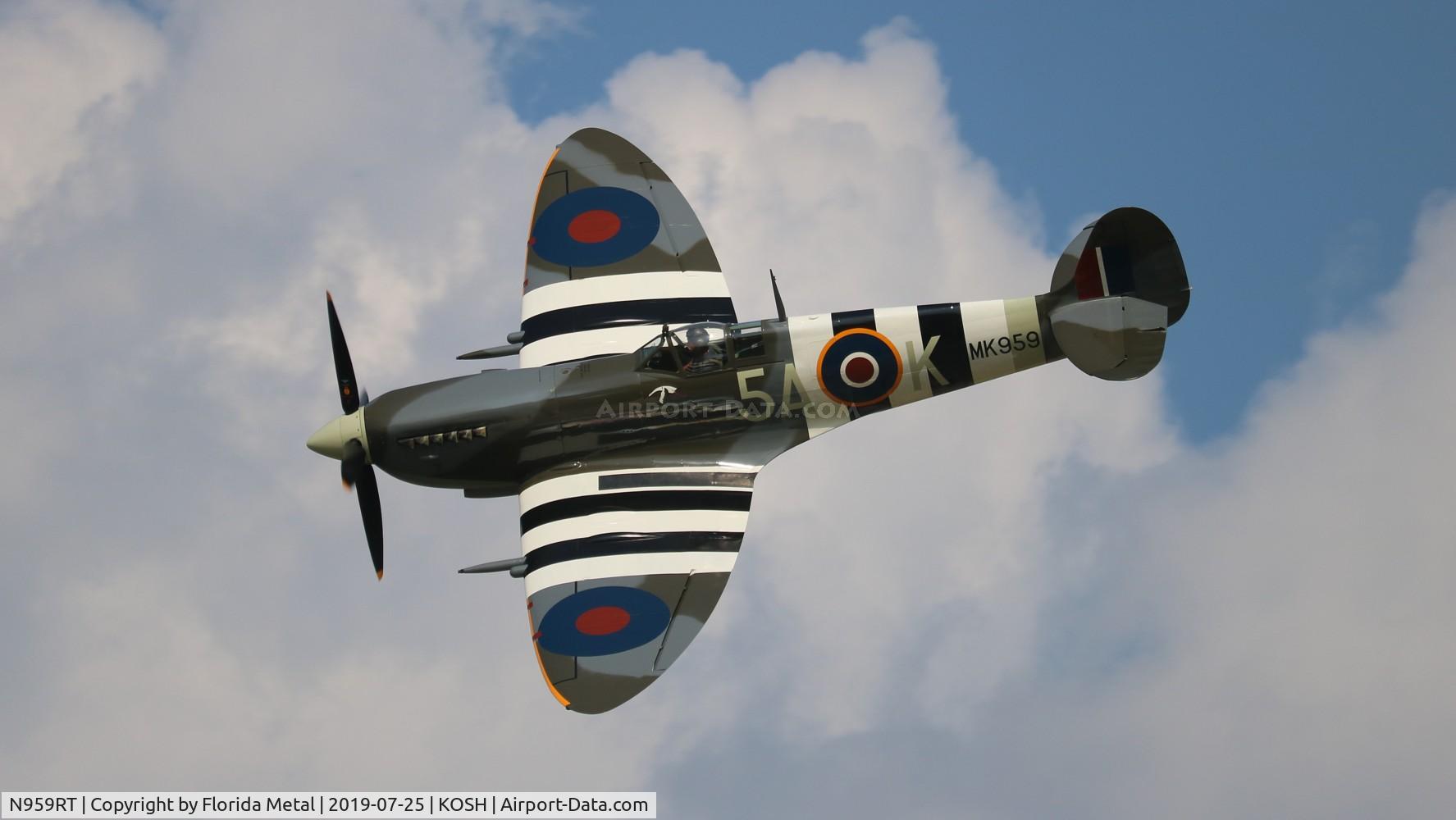 N959RT, 1944 Supermarine 361 Spitfire IXc C/N CBAF.8125, Spitfire