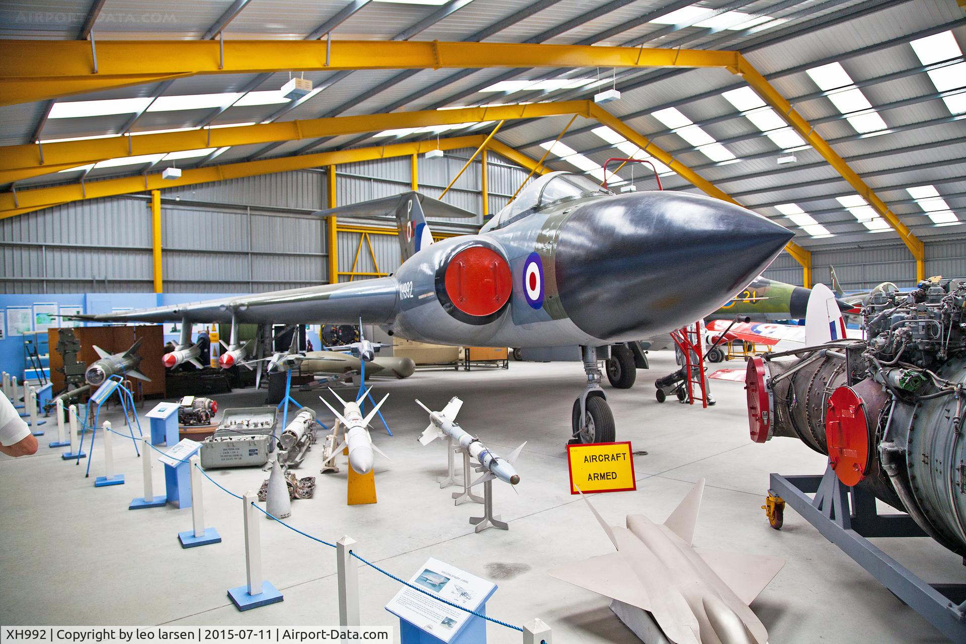 XH992, 1959 Gloster Javelin FAW.8 C/N Not found XH992, Newark Air Museum 11.7.2015