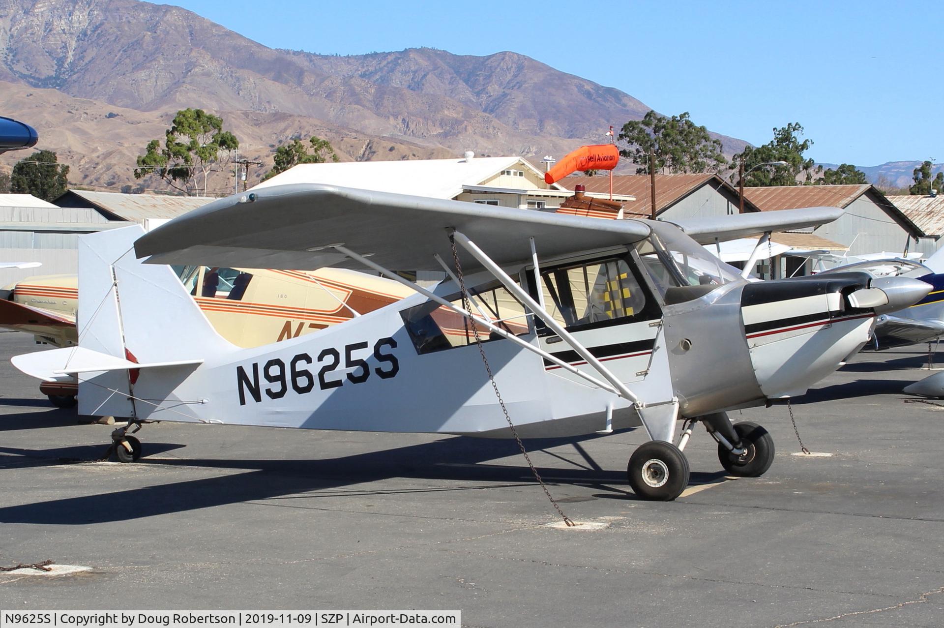 N9625S, 1966 Champion 7GCAA Citabria C/N 57, 1966 Champion 7GCAA CITABRIA, Lycoming O-320 150 Hp