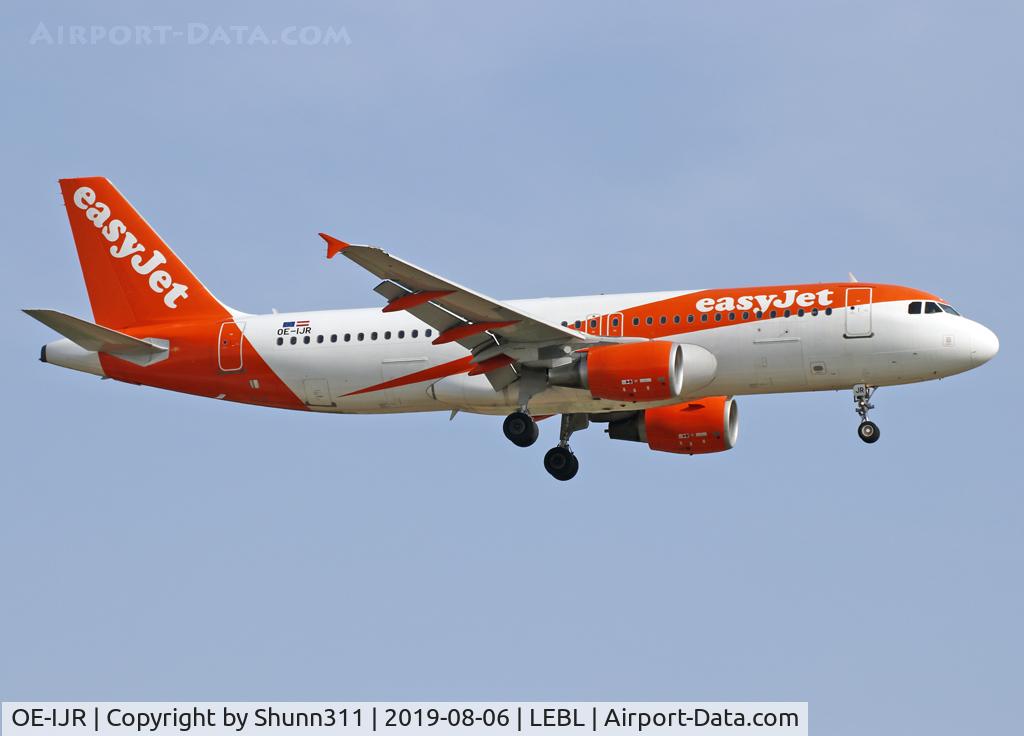 OE-IJR, 2009 Airbus A320-214 C/N 3975, Landing rwy 25R