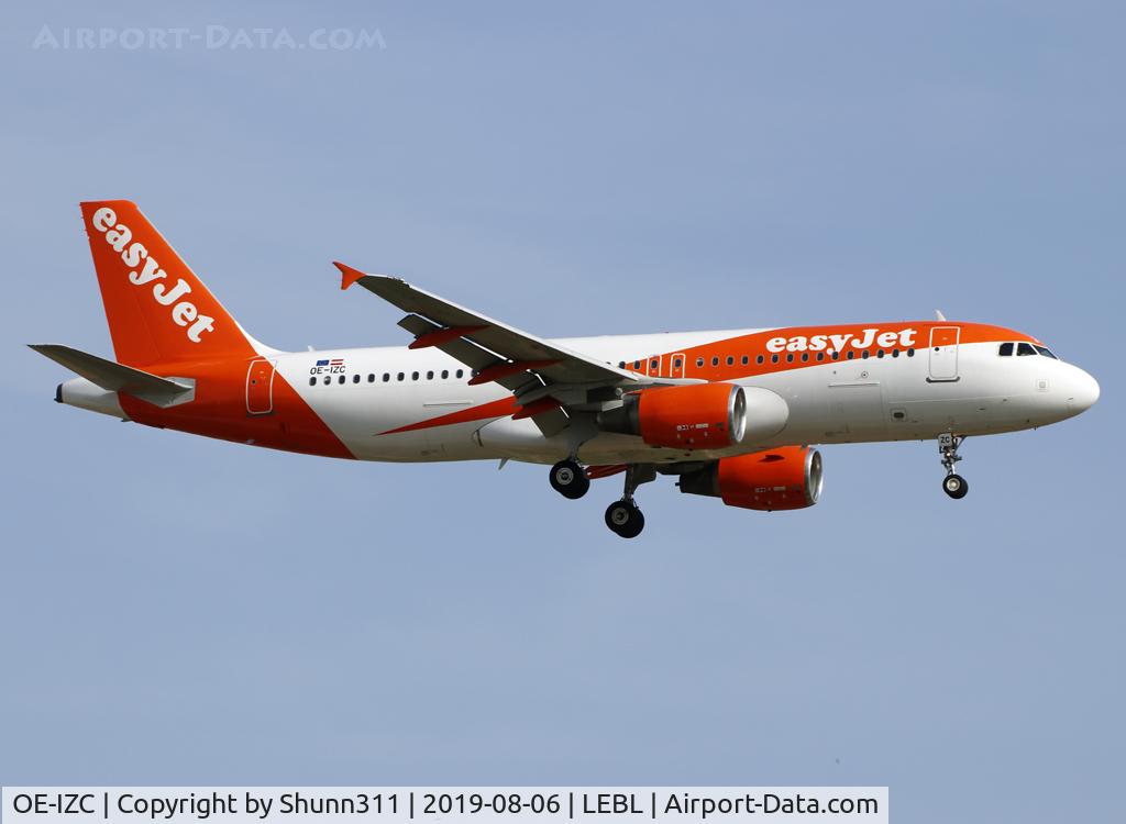 OE-IZC, 2009 Airbus A320-214 C/N 4033, Landing rwy 25R