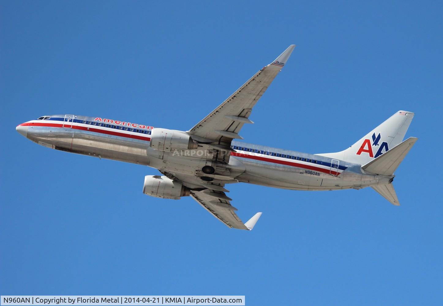 N960AN, 2001 Boeing 737-823 C/N 29542, American