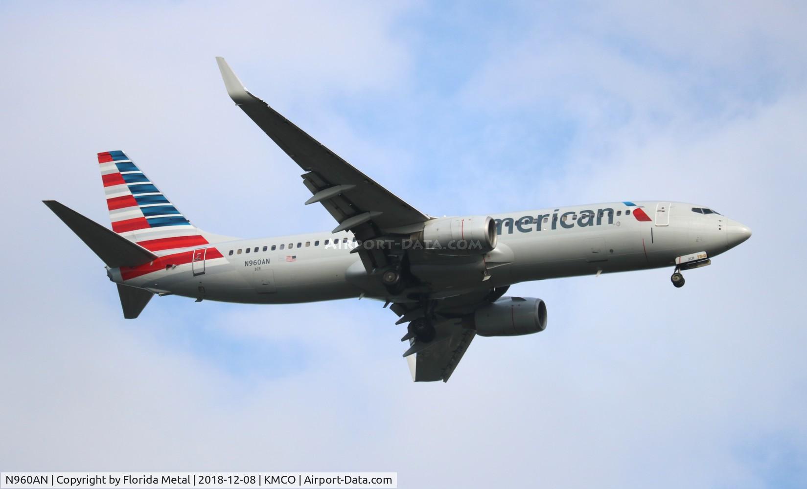 N960AN, 2001 Boeing 737-823 C/N 29542, American