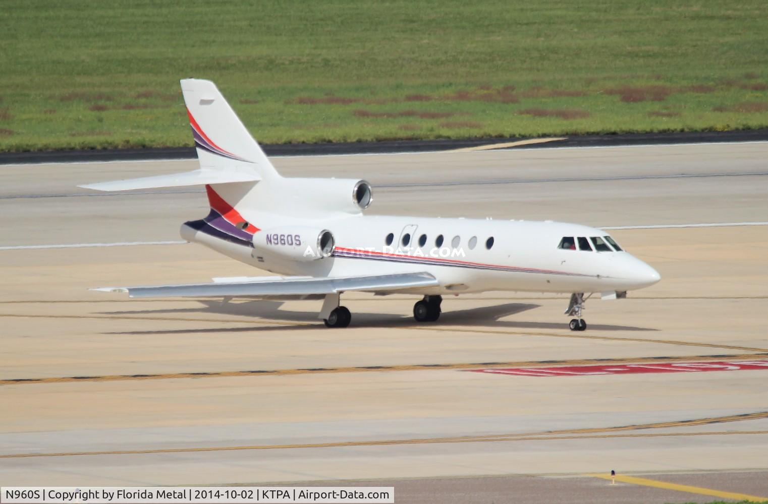 N960S, 1982 Dassault-Breguet Falcon 50 C/N 86, Falcon 50