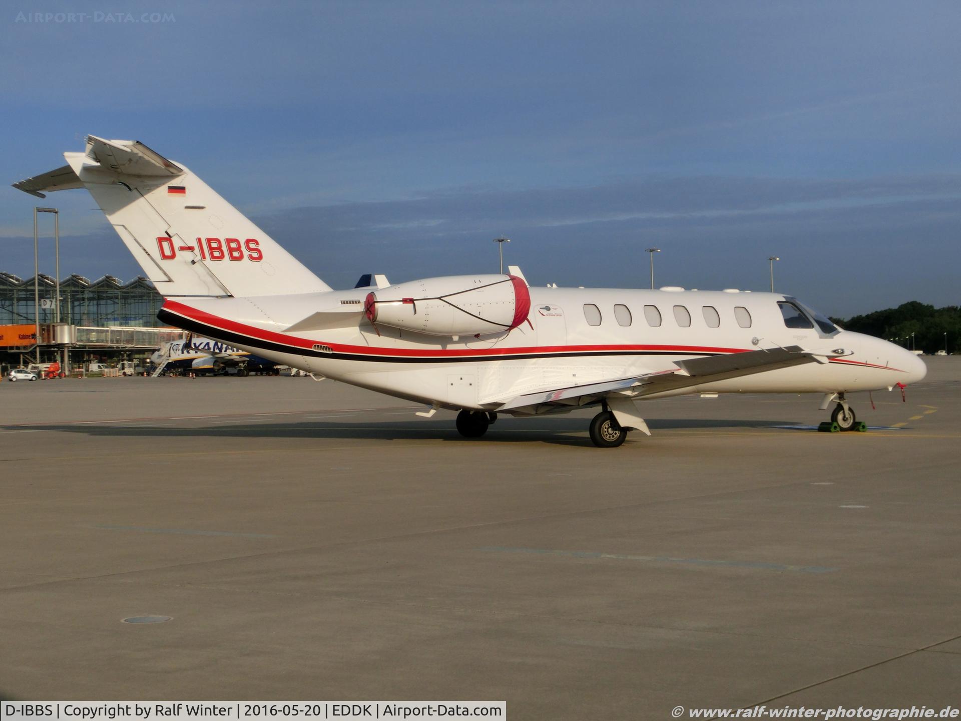 D-IBBS, 2006 Cessna 525A CitationJet CJ2 C/N 525A-0313, Cessna 525A CitationJet CJ2+ - Breitenbach Software Engineering - 525A0313 - D-IBBS - 20.05.2016 - CGN