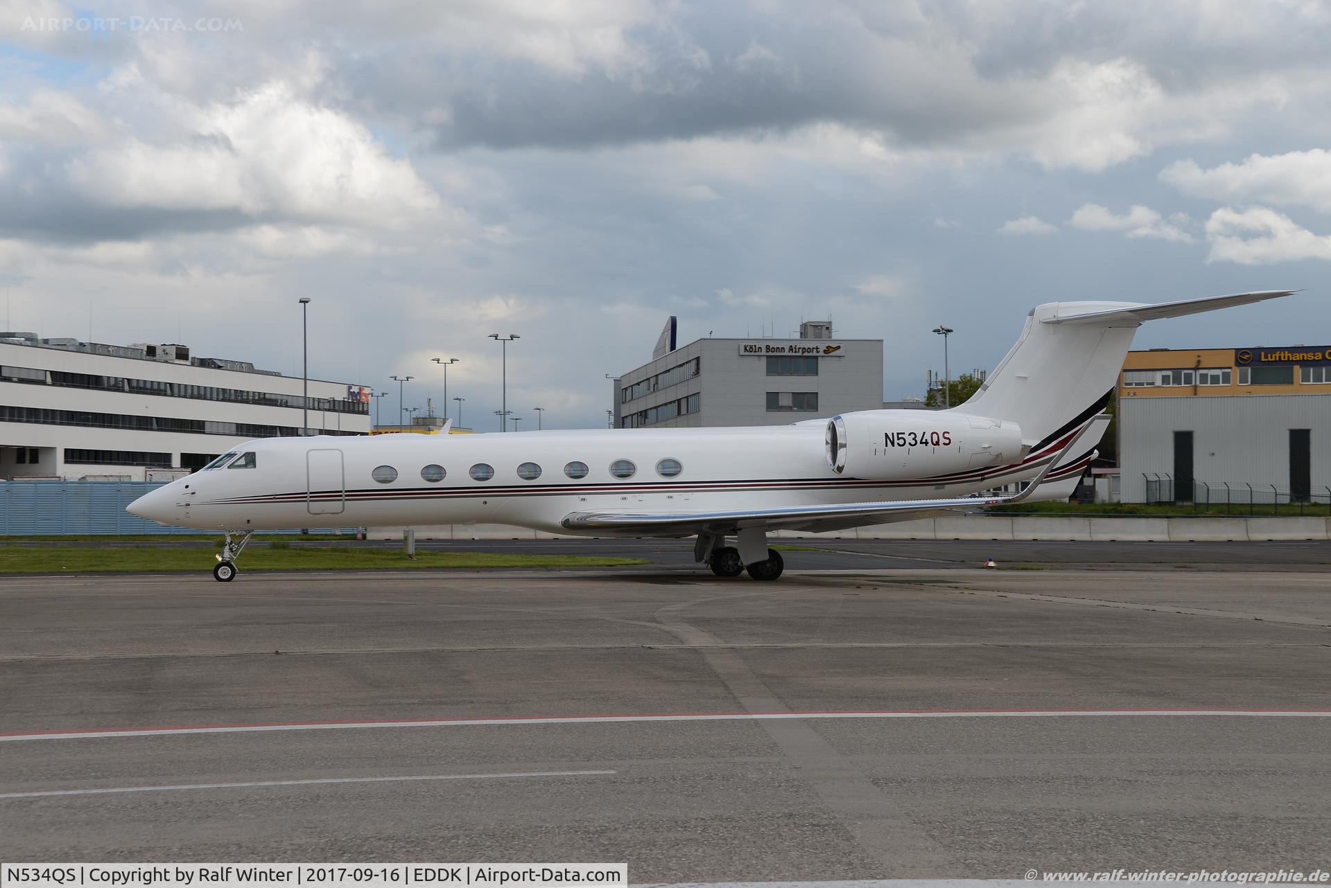 N534QS, 2006 Gulfstream Aerospace GV-SP (G550) C/N 5103, Gulfstream GV-SP G550 - NJE Netjets Aviation - 5103 - N534QS - 16.09.2017 - CGN