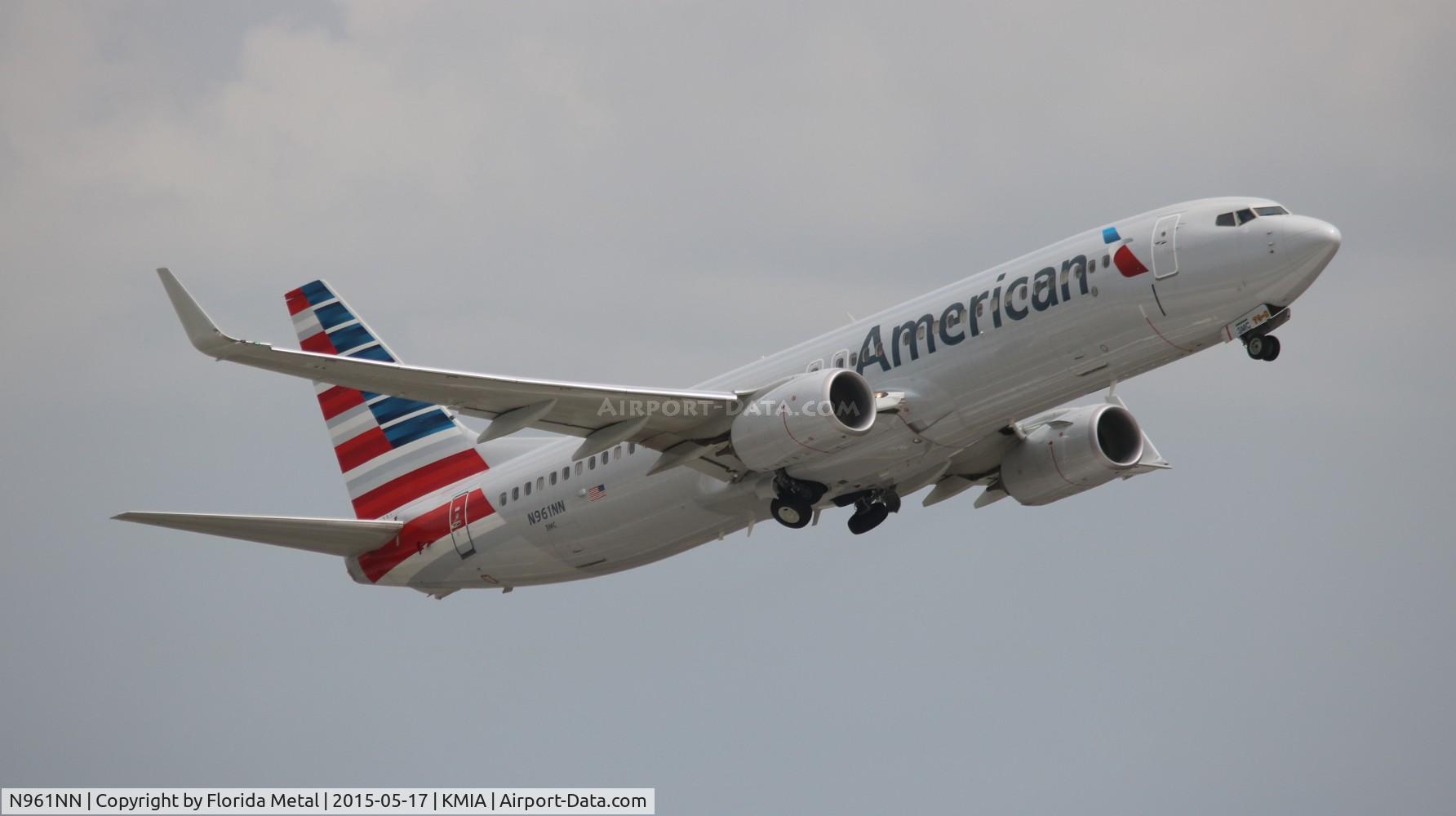 N961NN, 2014 Boeing 737-823 C/N 31205, American