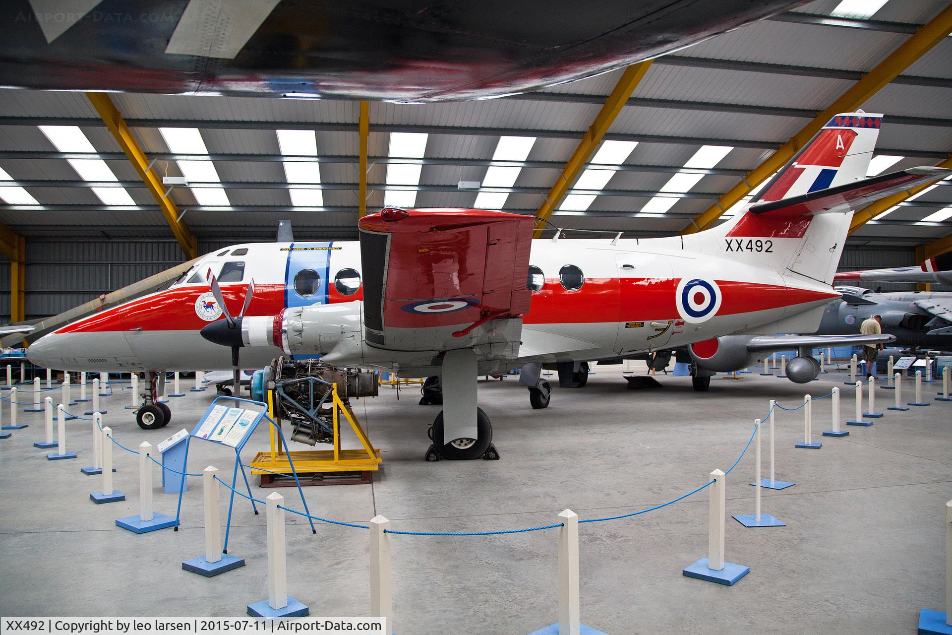 XX492, Scottish Aviation HP-137 Jetstream T.1 C/N 274, Newark Air Museum 11.7.2015