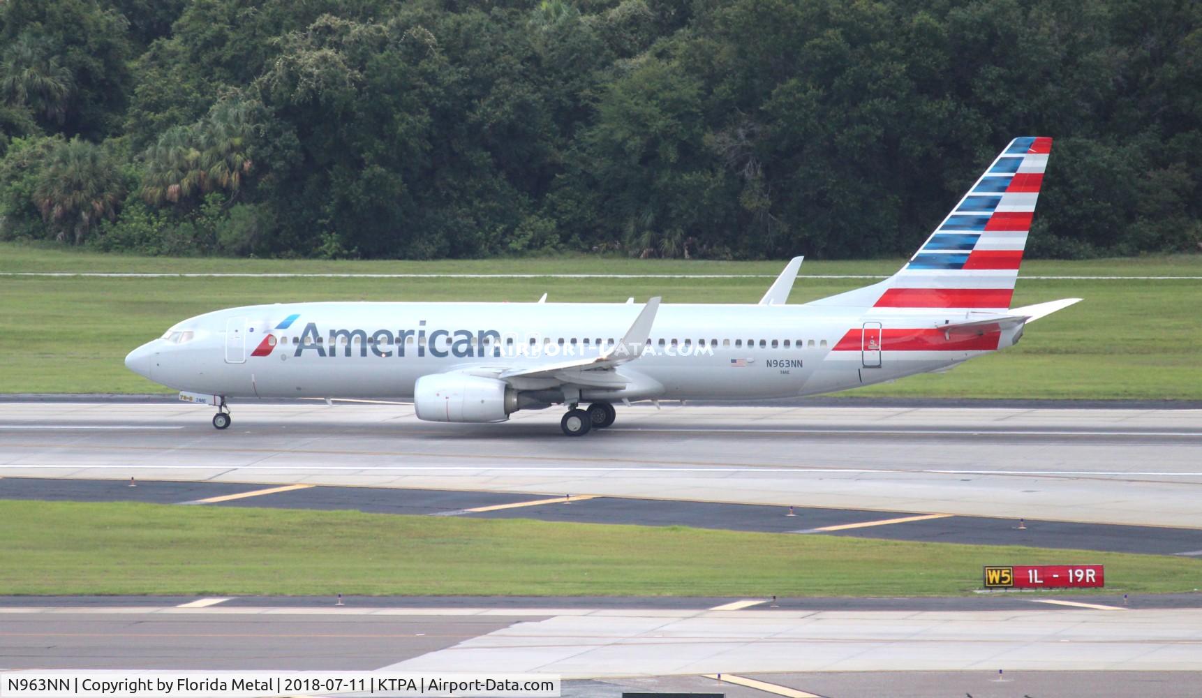 N963NN, 2014 Boeing 737-823 C/N 31208, American