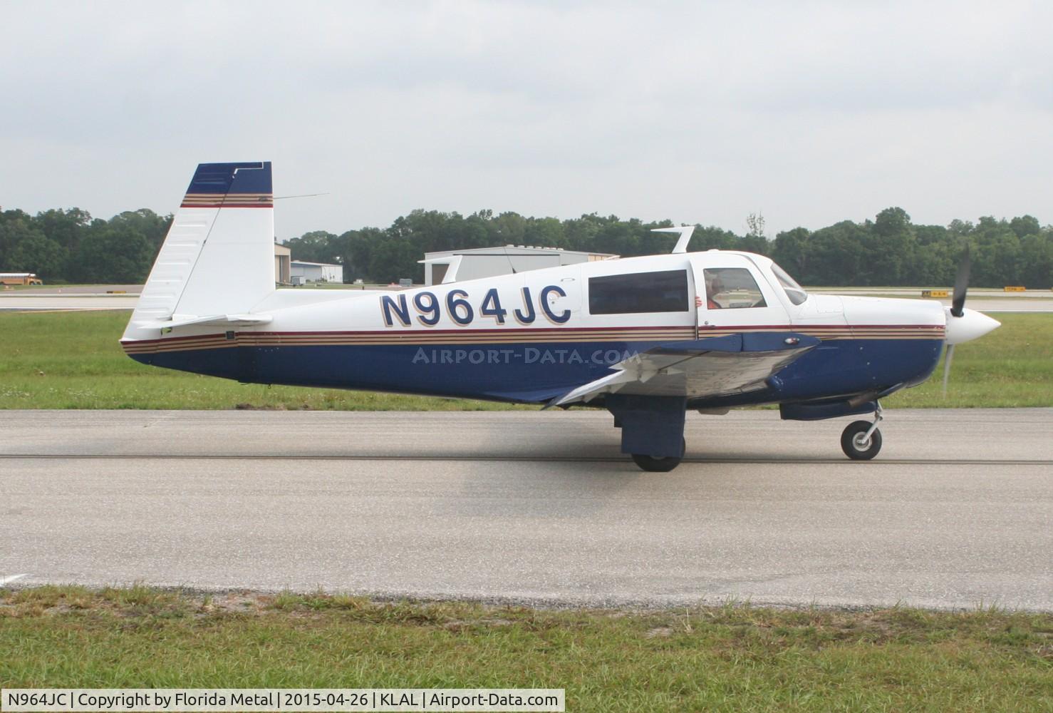 N964JC, 1976 Mooney M20F Executive C/N 22-1355, mooney M20F