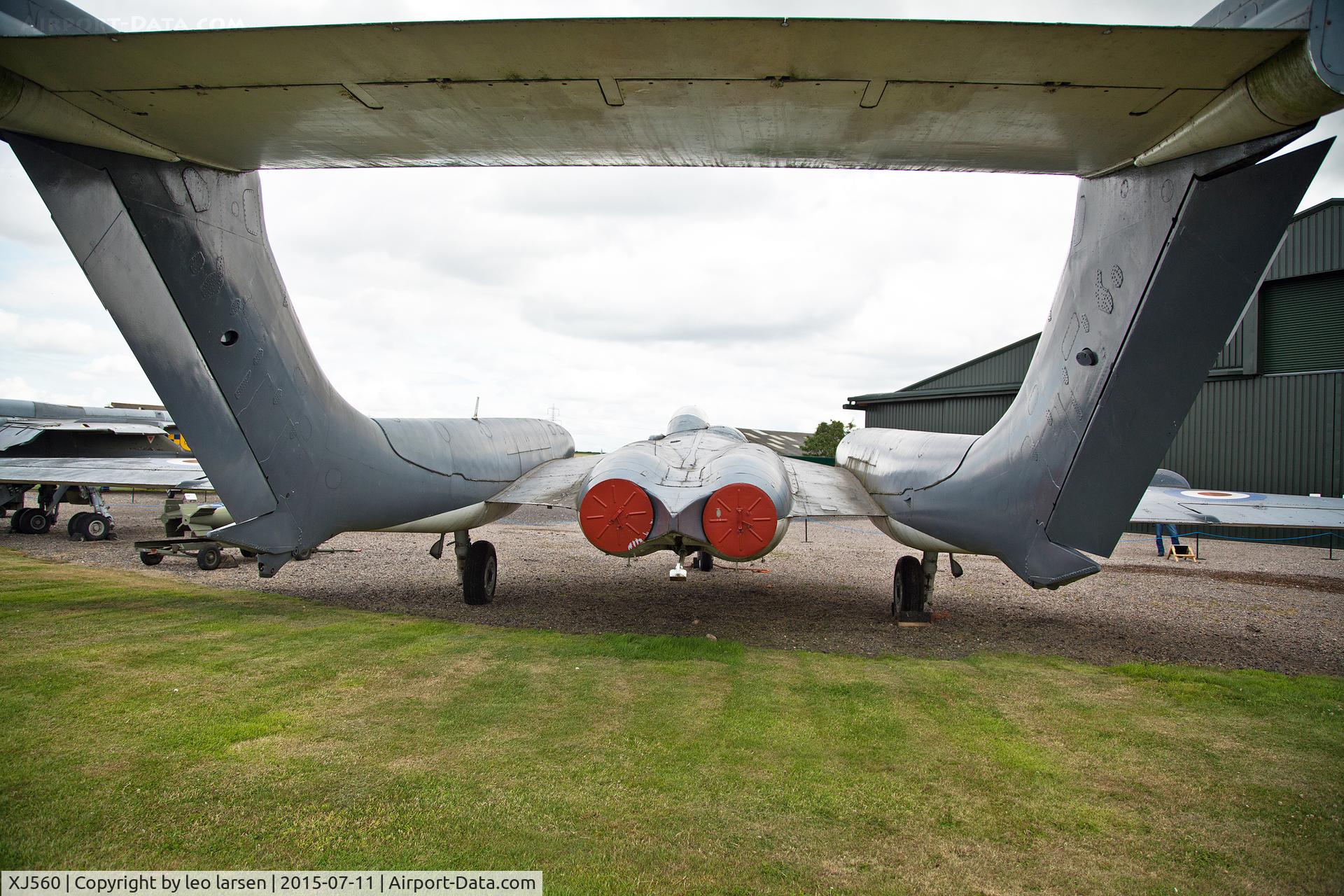 XJ560, De Havilland DH-110 Sea Vixen FAW.2 C/N 10042, Newark Air Museum 11.7.2015