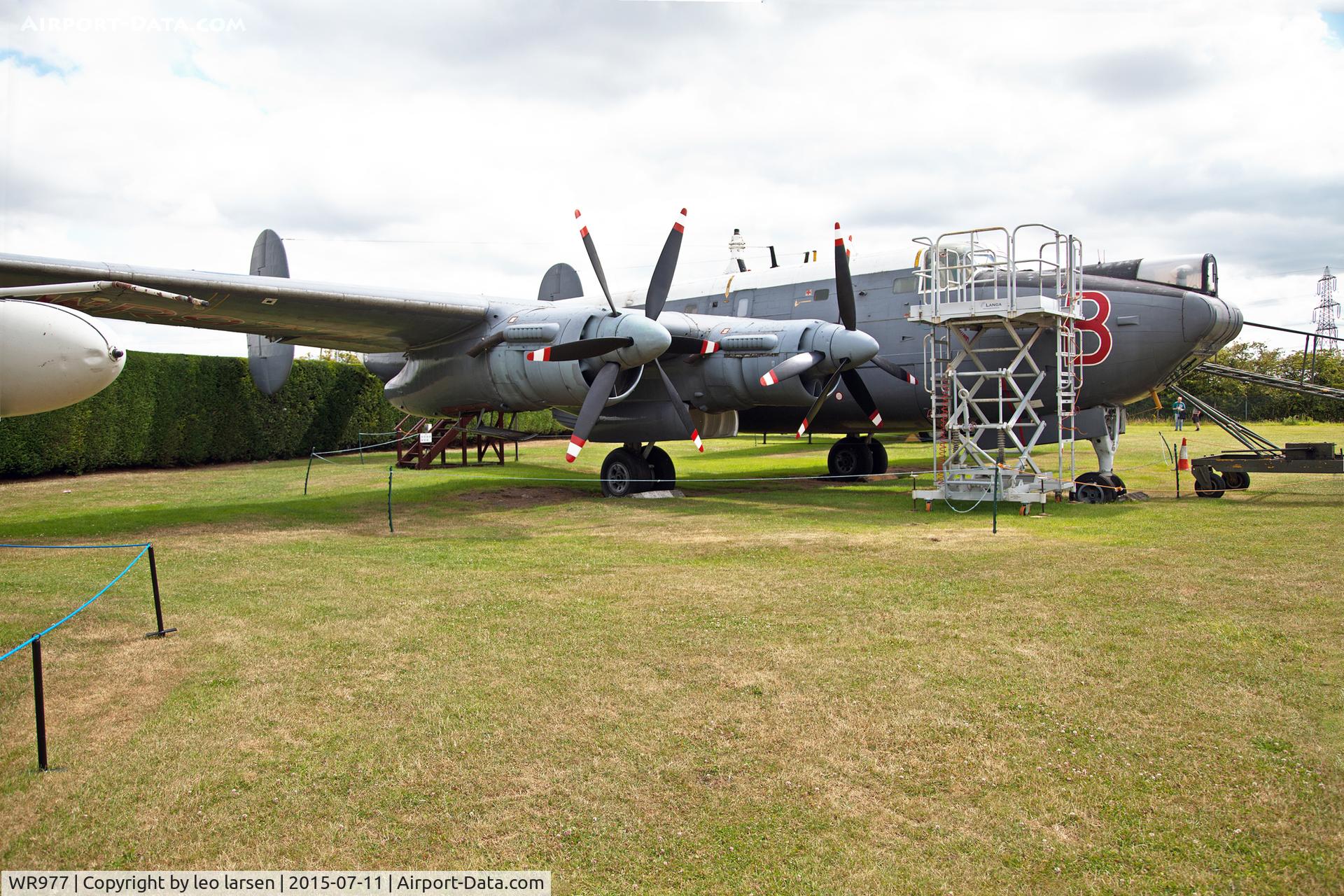 WR977, Avro 716 Shackleton MR.3 C/N Not found WR977, Newark Air Museum 11.7.2015