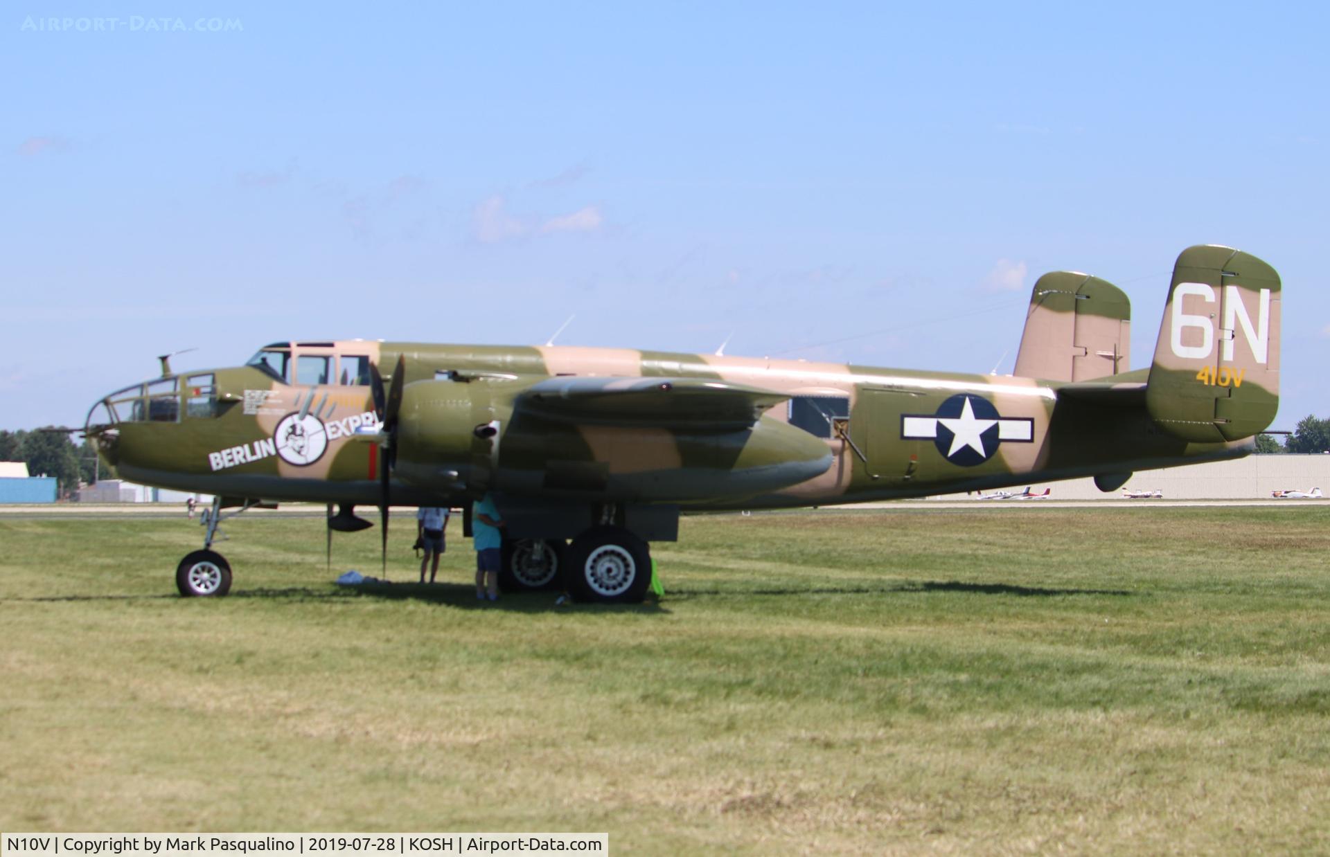 N10V, 1943 North American B-25H Mitchell C/N 98-21433, North American B-25H