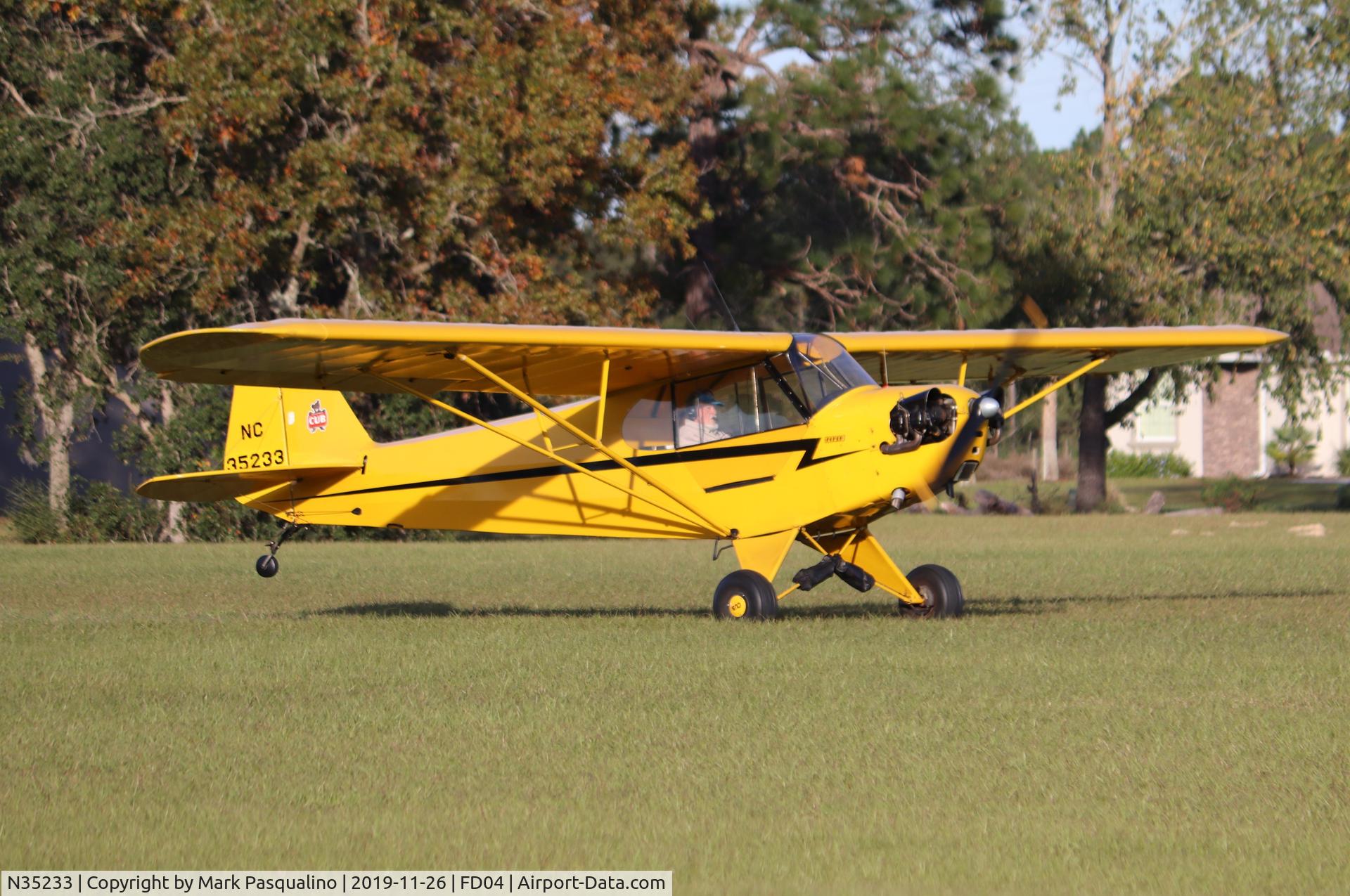 N35233, 1941 Piper J3L-65 Cub C/N 6228, Piper J3L-65