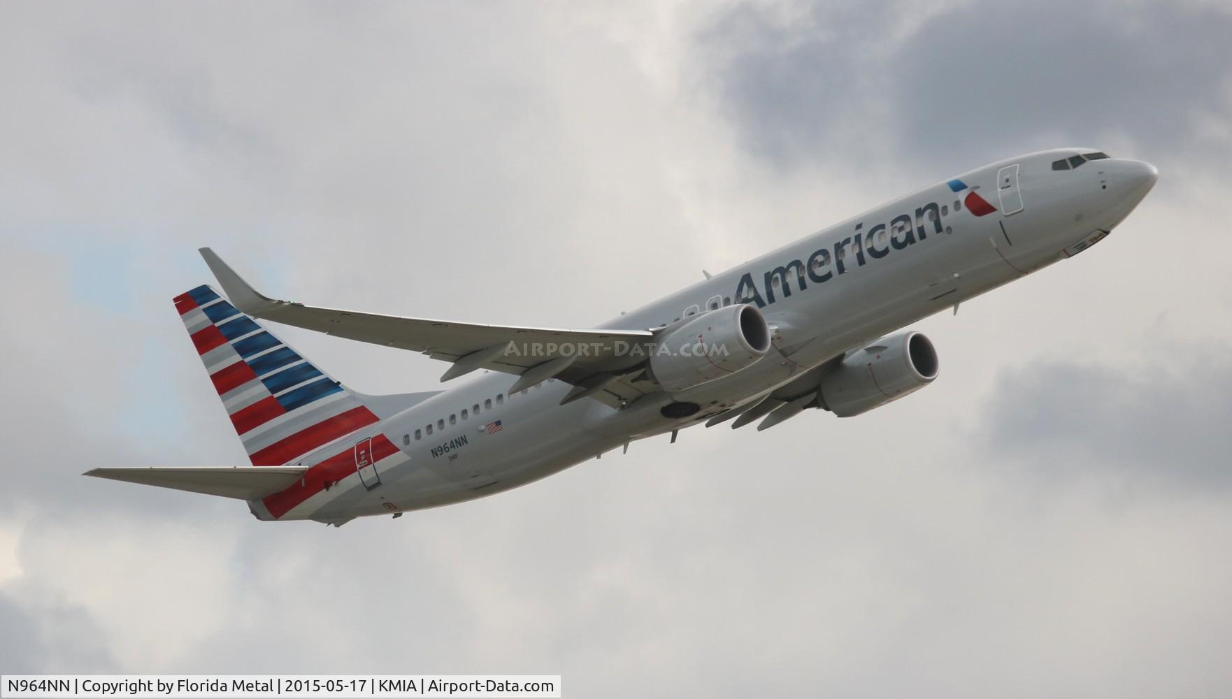 N964NN, 2014 Boeing 737-823 C/N 31210, american
