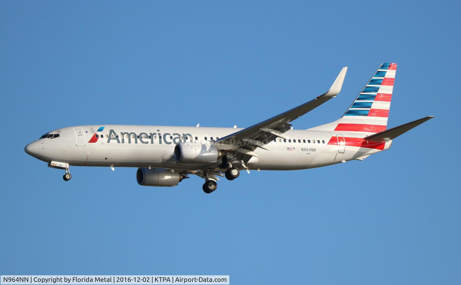 N964NN, 2014 Boeing 737-823 C/N 31210, American