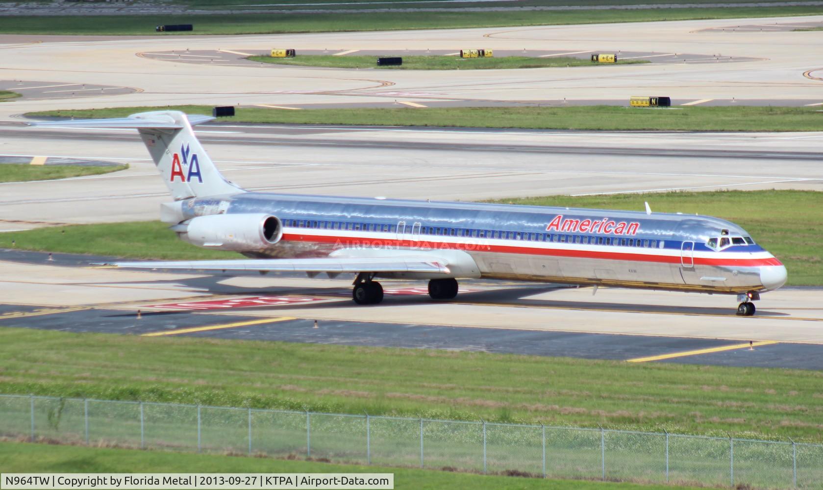 N964TW, 1999 McDonnell Douglas MD-83 (DC-9-83) C/N 53614, American