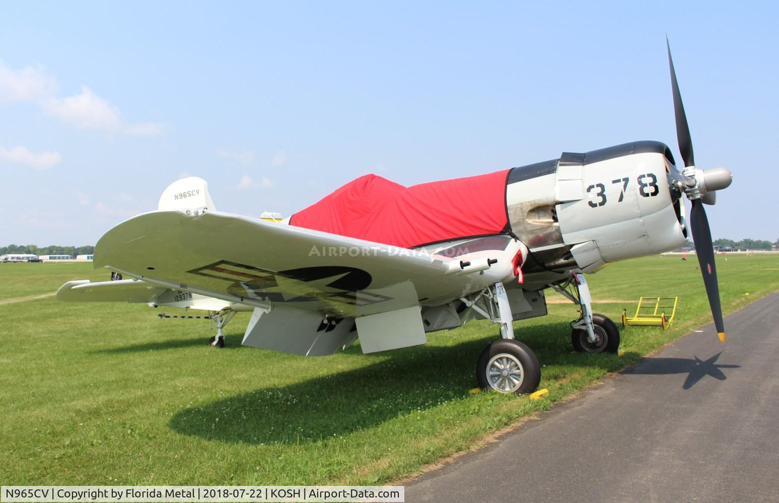 N965CV, 1952 Vought F4U-7 Corsair C/N 965, Corsair