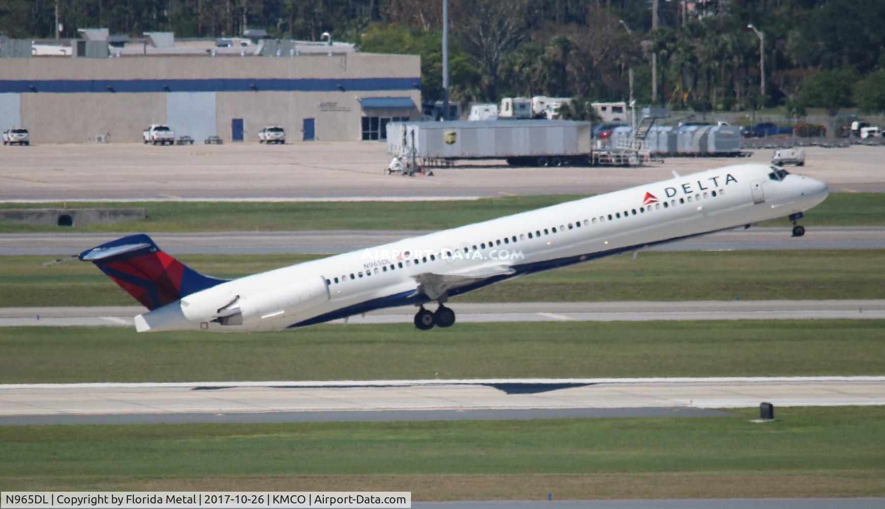 N965DL, 1990 McDonnell Douglas MD-88 C/N 49984, Delta