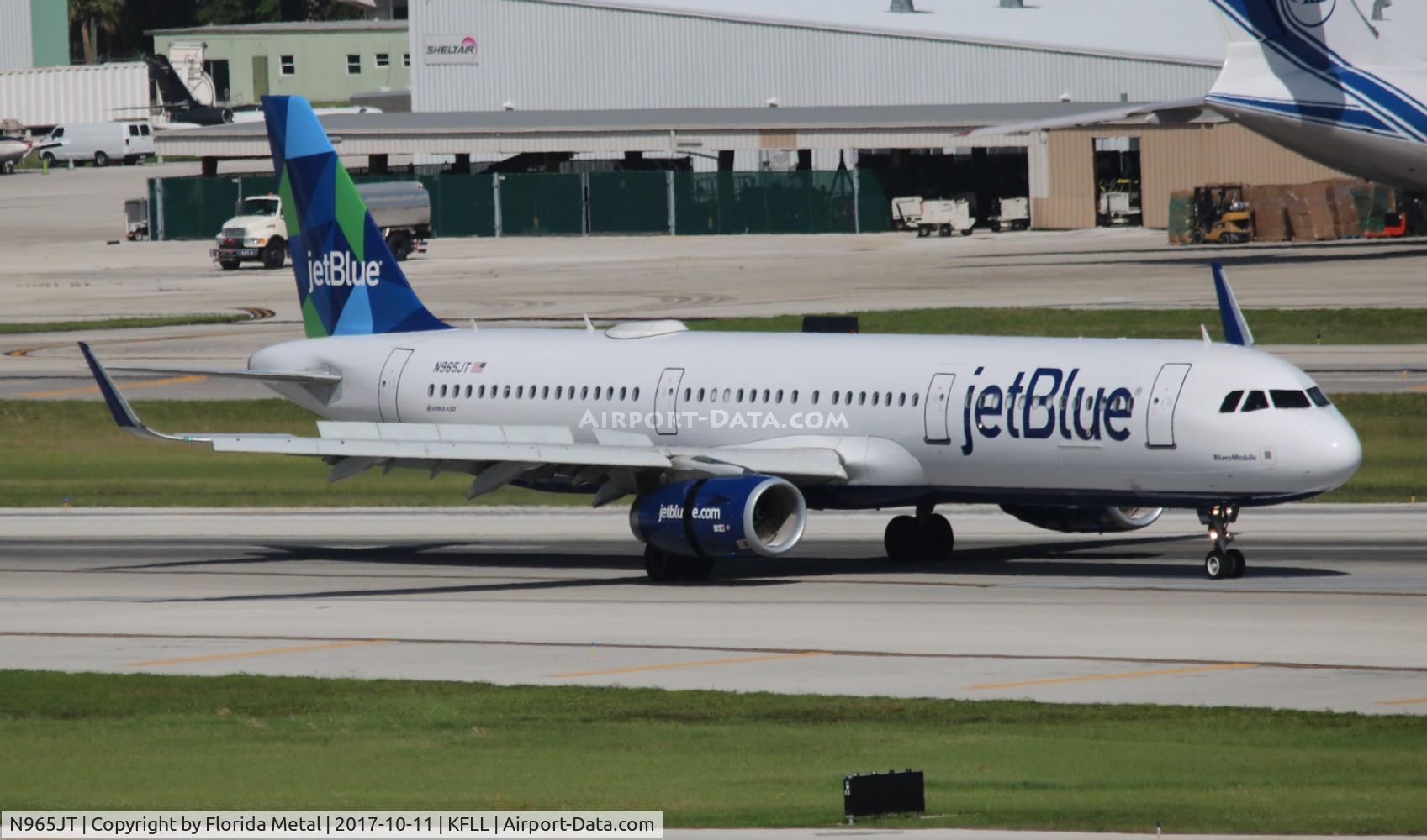 N965JT, 2016 Airbus A321-231 C/N 6512, JetBlue