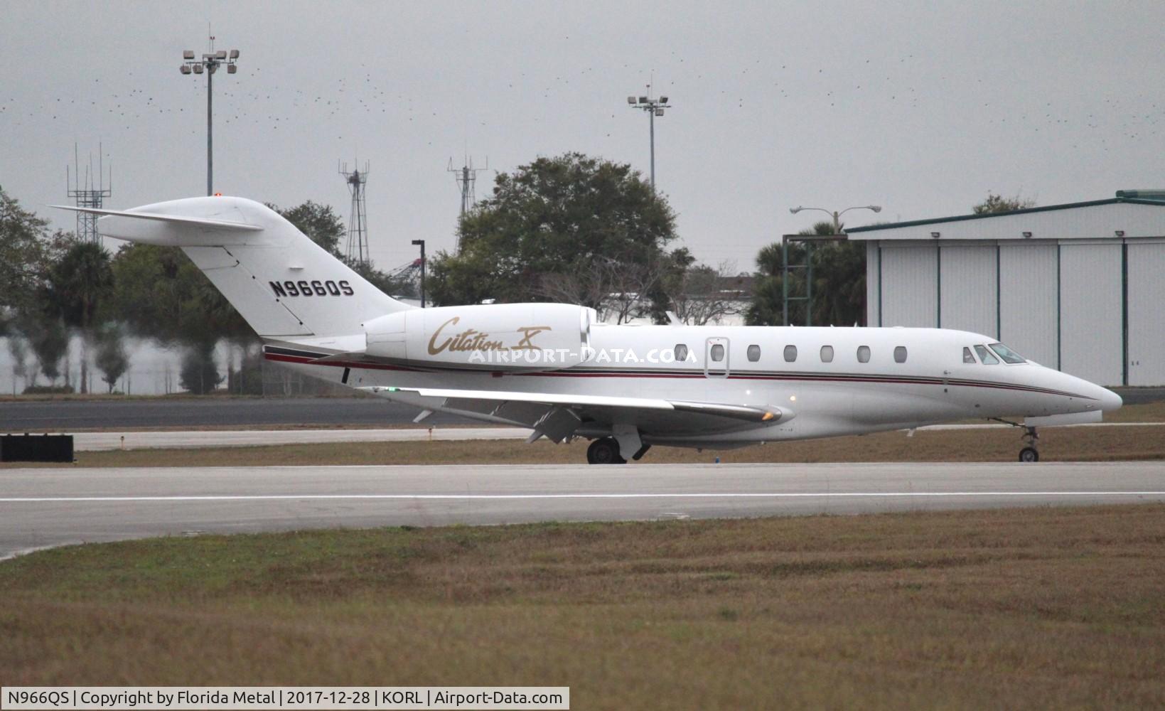 N966QS, 2001 Cessna 750 Citation X Citation X C/N 750-0166, NetJets