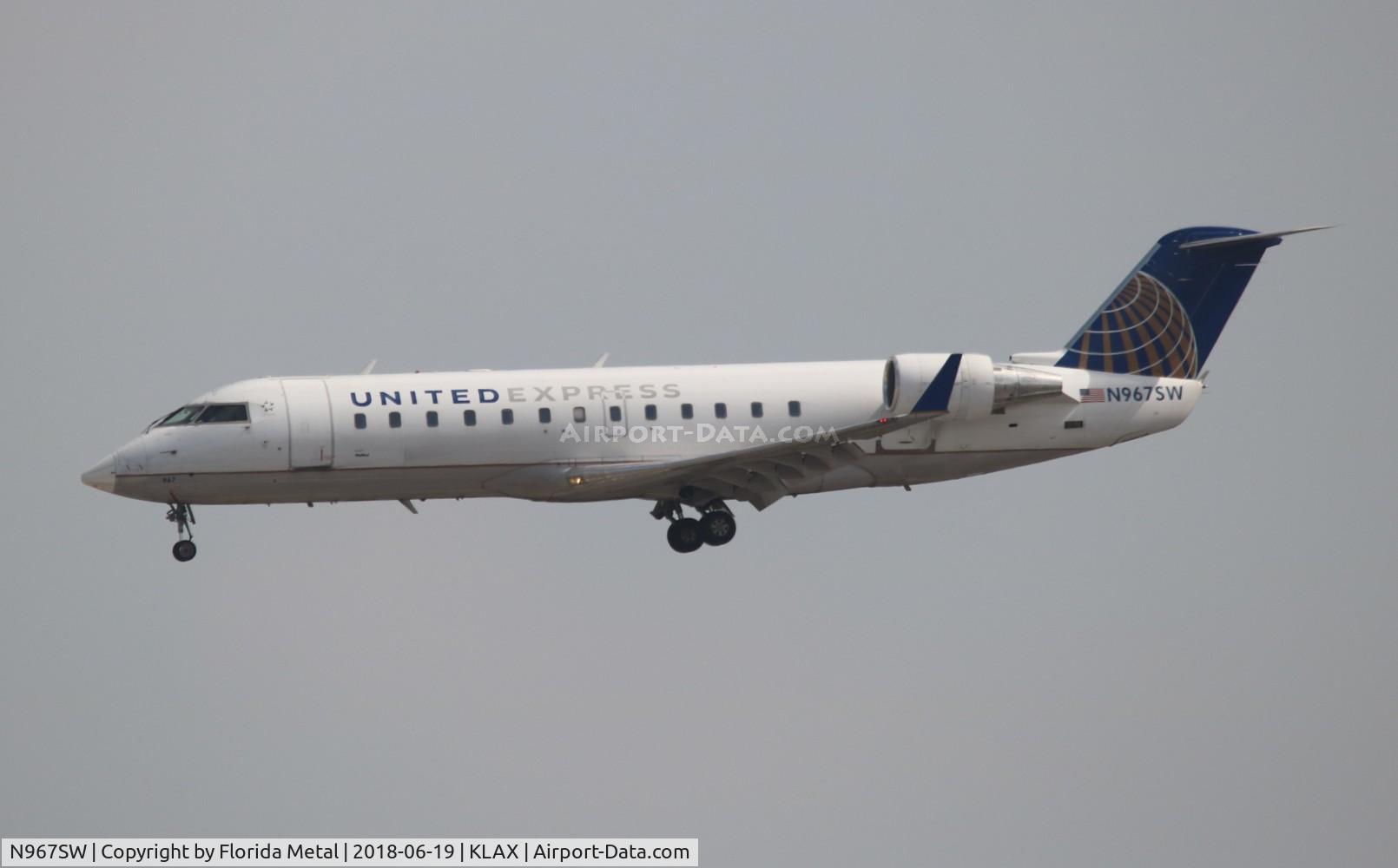 N967SW, 2003 Bombardier CRJ-200ER (CL-600-2B19) C/N 7872, United Express