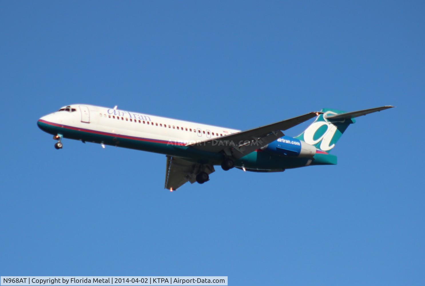 N968AT, 2001 Boeing 717-200 C/N 55029, Air Tran
