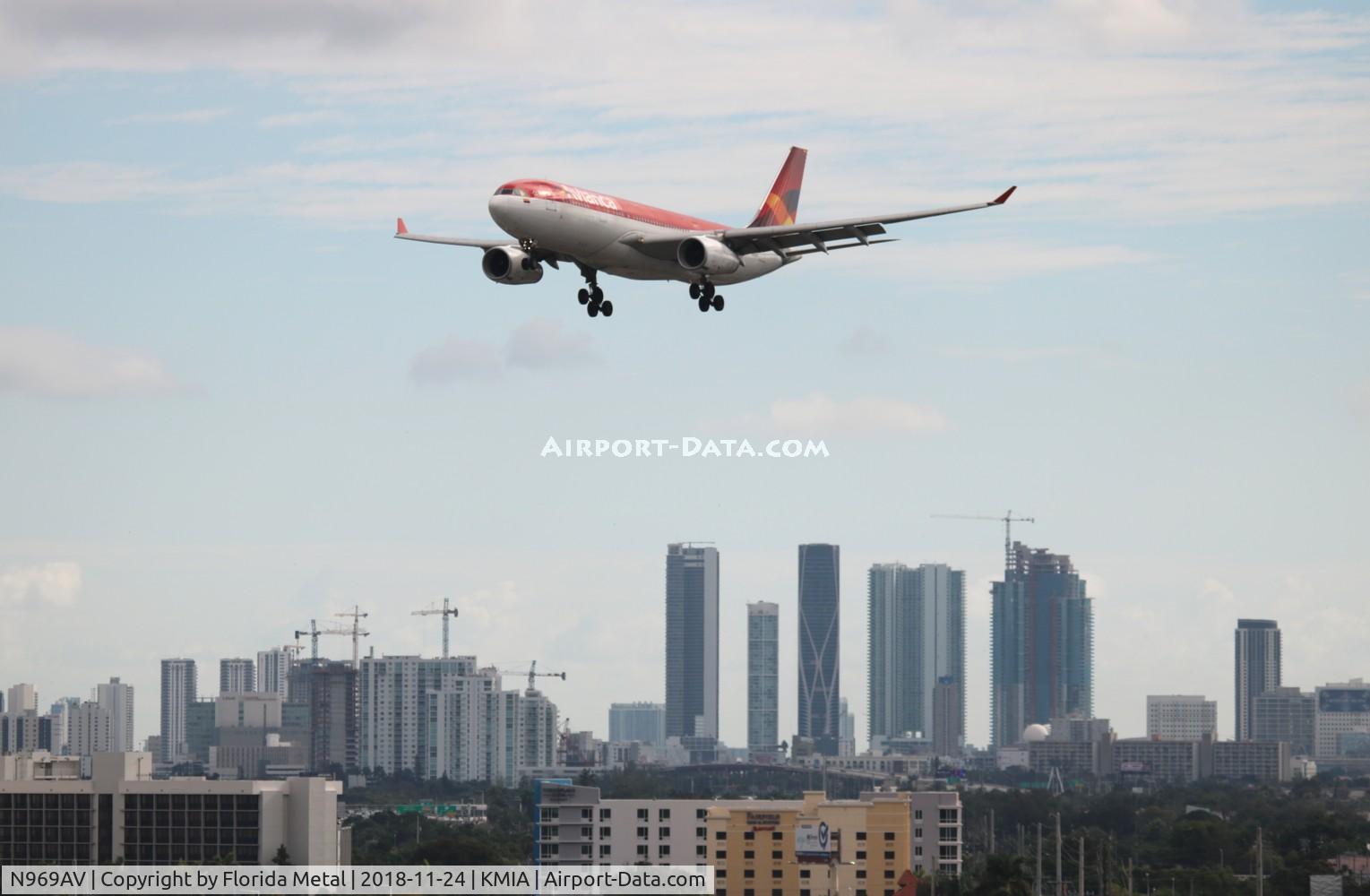 N969AV, 2009 Airbus A330-243 C/N 1016, Avianca