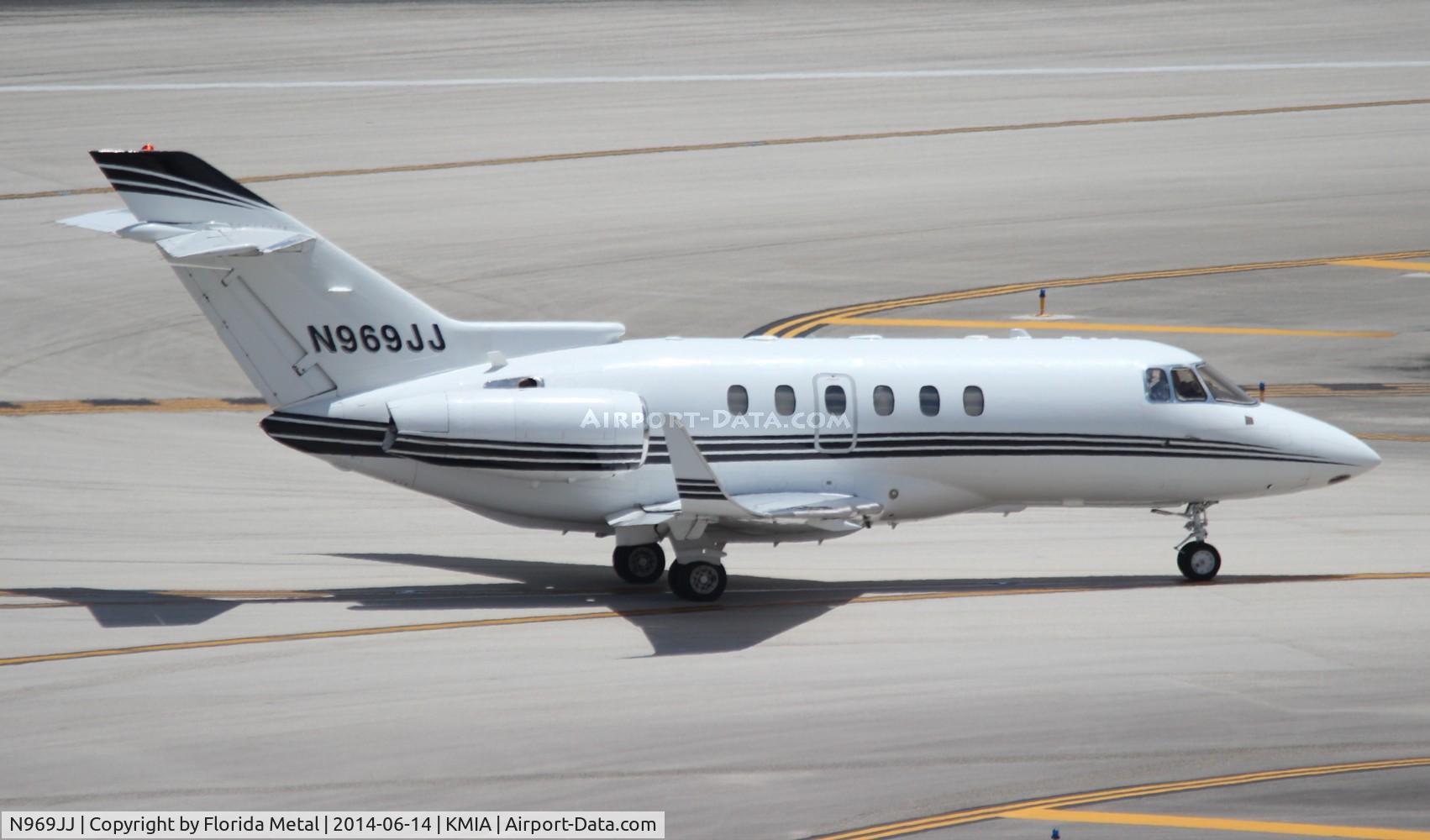 N969JJ, 1997 Raytheon Hawker 800XP C/N 258313, Hawker 800XP