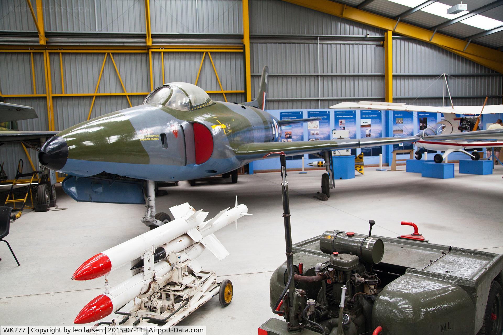 WK277, Supermarine Swift FR.5 C/N Not found WK277, Newark Air Museum 11.7.2015