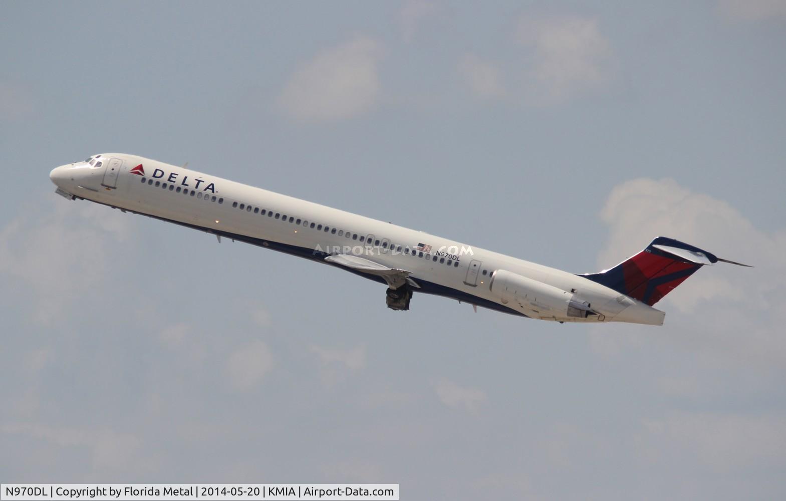 N970DL, 1990 McDonnell Douglas MD-88 C/N 53173, Delta