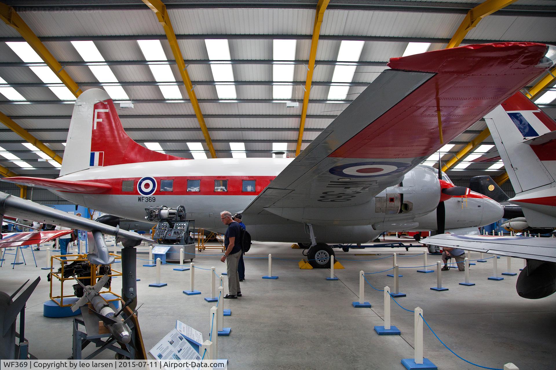 WF369, Vickers Varsity T.1 C/N 528, Newark Air Museum 11.7.2015
