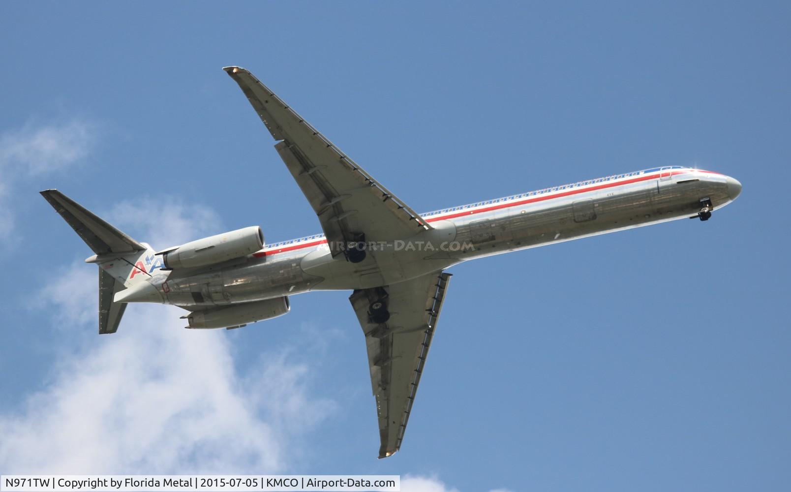 N971TW, 1999 McDonnell Douglas MD-83 (DC-9-83) C/N 53621, American