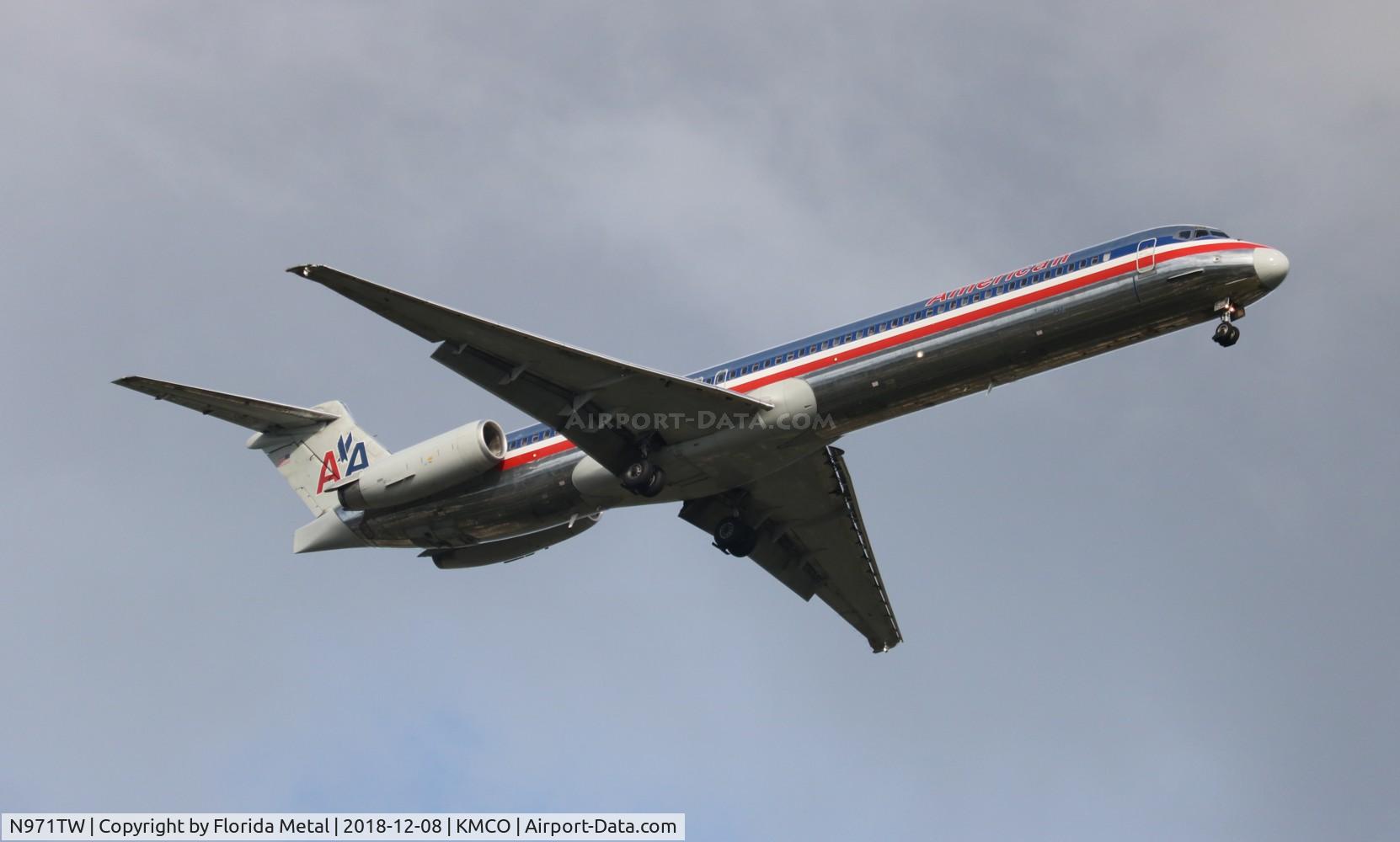 N971TW, 1999 McDonnell Douglas MD-83 (DC-9-83) C/N 53621, American