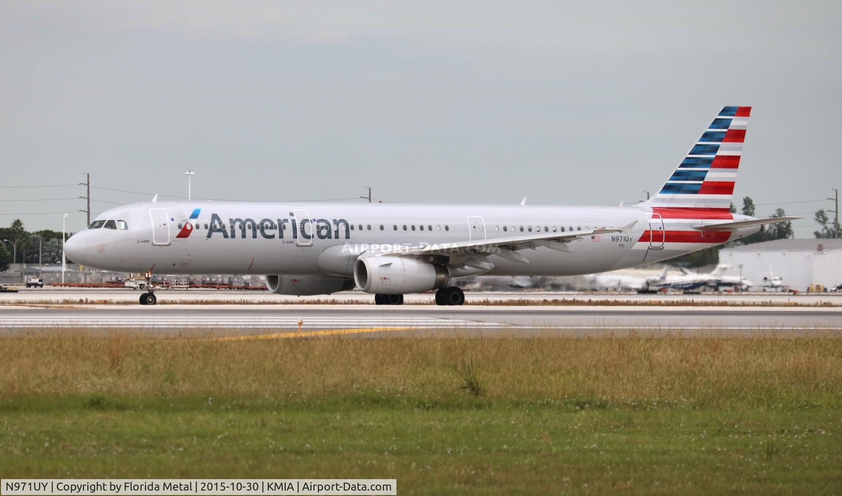 N971UY, 2014 Airbus A321-231 C/N 6249, American
