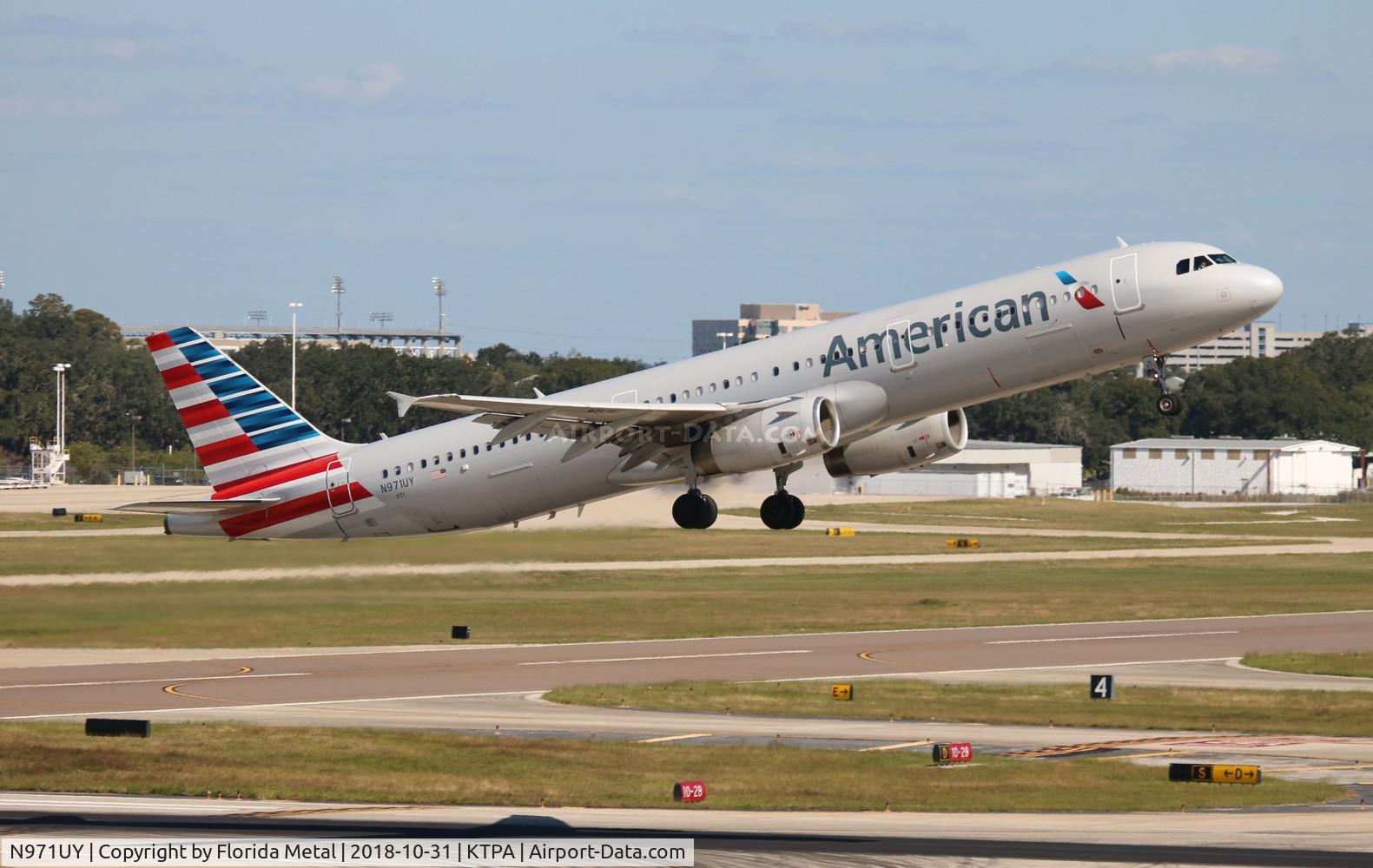 N971UY, 2014 Airbus A321-231 C/N 6249, American