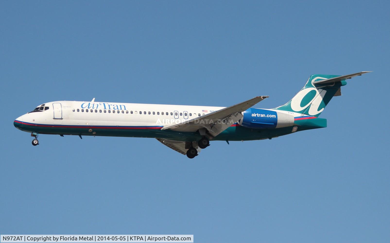 N972AT, 2001 Boeing 717-200 C/N 55033, Air Tran