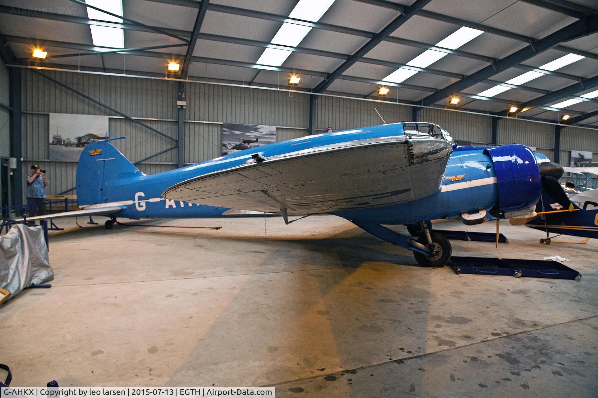 G-AHKX, 1946 Avro 652A Anson C.19 Series 2 C/N 1333, Shuttleworth Collection 13.7.2015