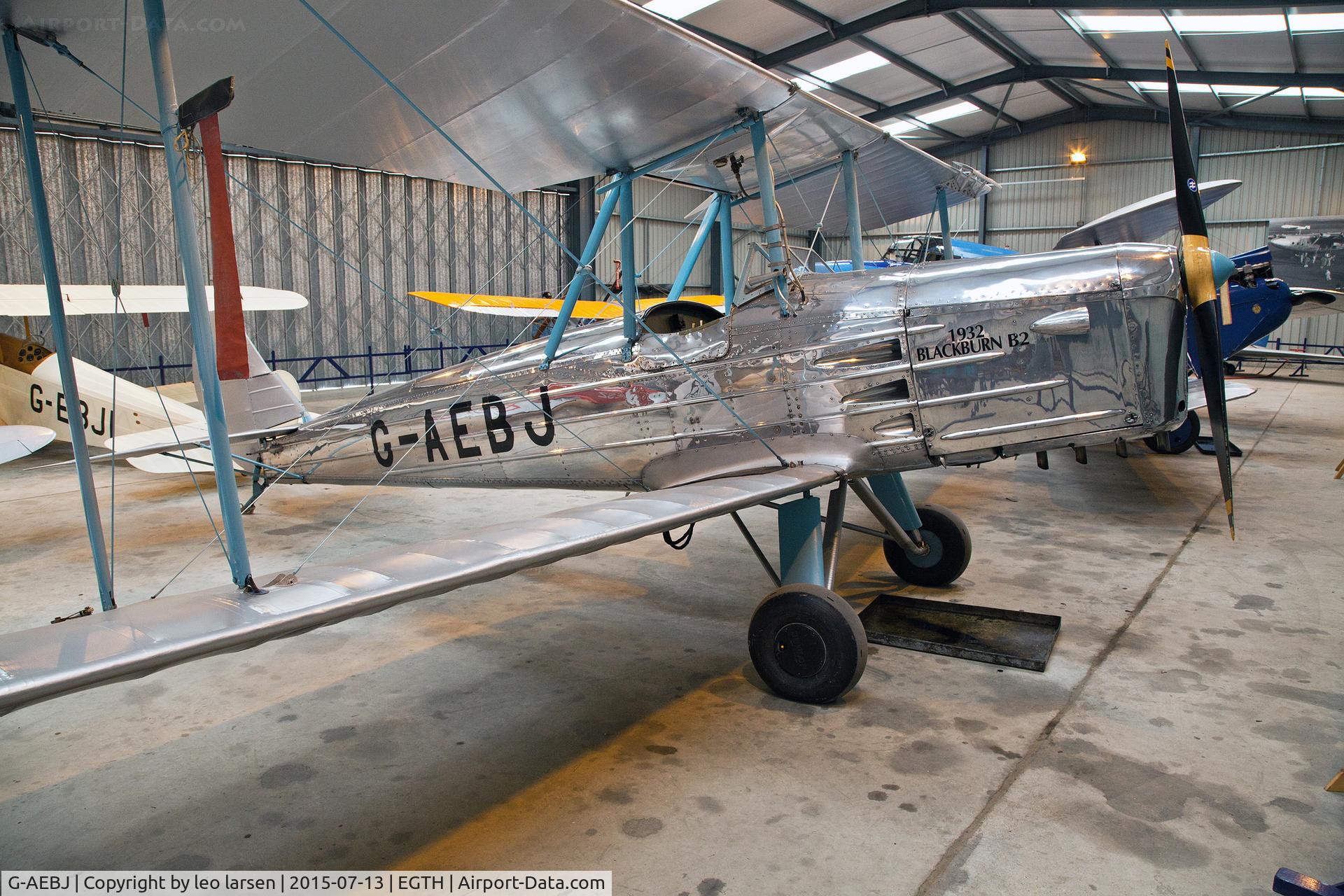 G-AEBJ, 1936 Blackburn B.2 Series 1 C/N 6300/8, Shuttleworth Collection 13.7.2015